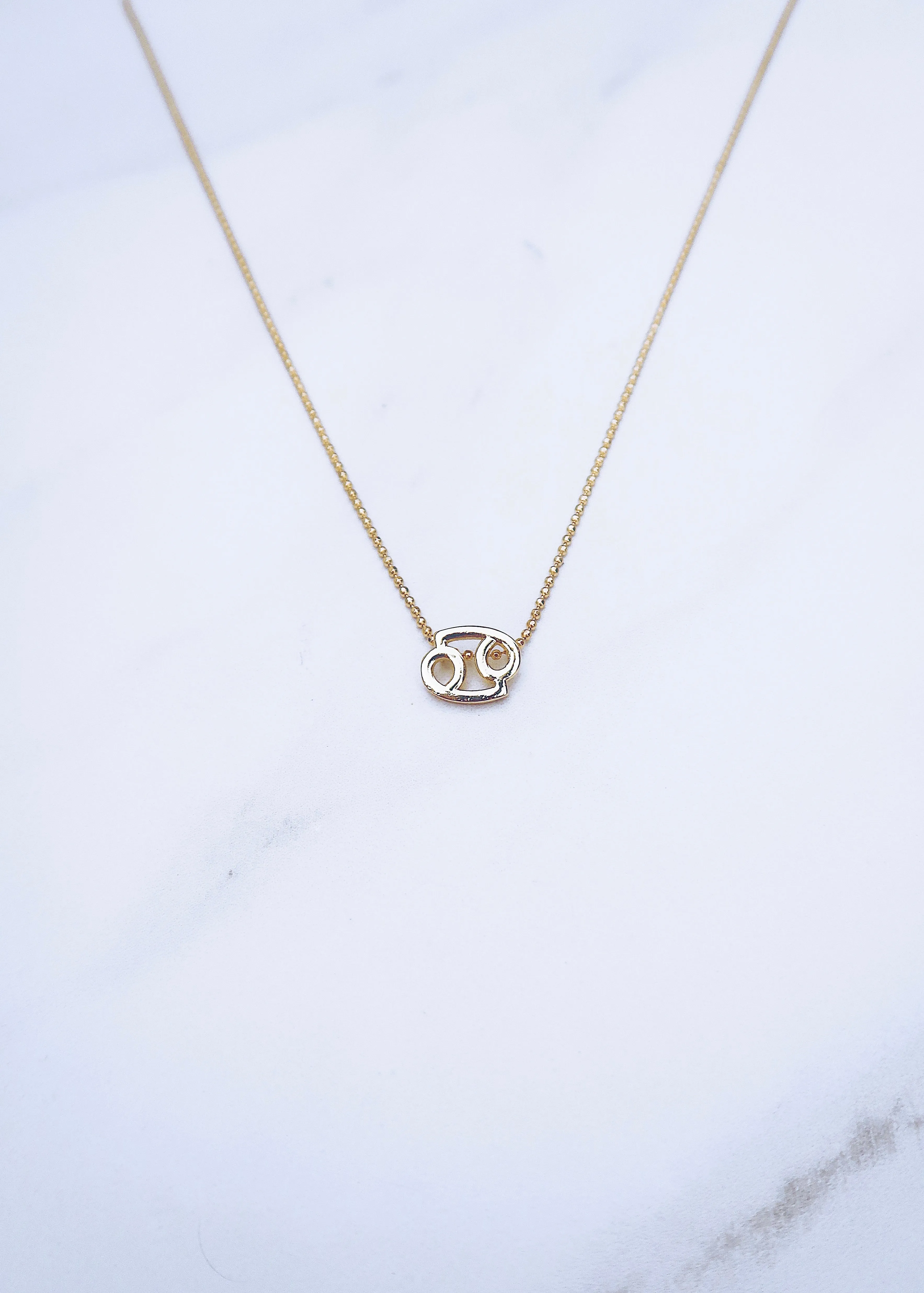 Cancer Zodiac Necklace sold by Ten Wilde