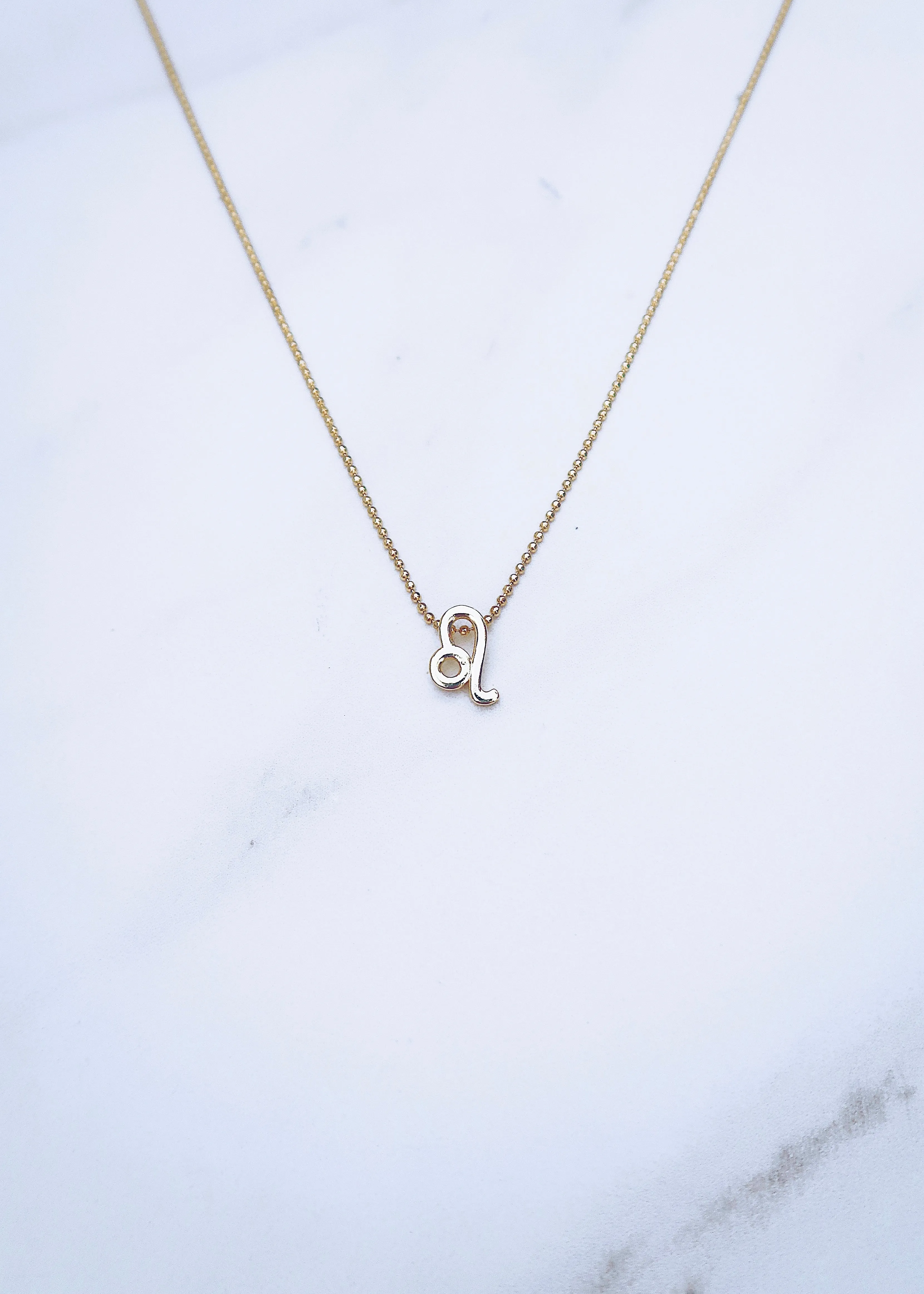 Leo Zodiac Necklace sold by Ten Wilde