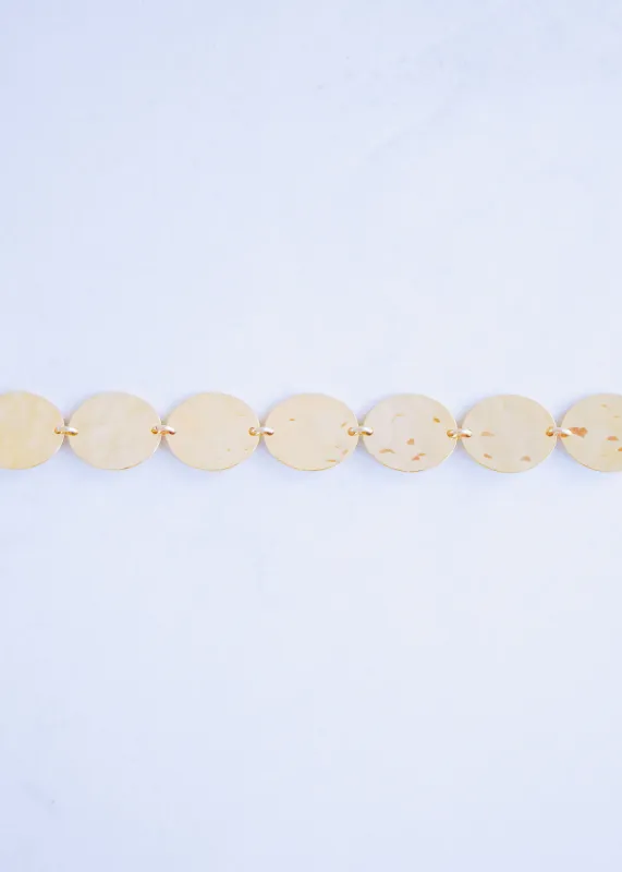 Hammered Large Bracelet sold by Ten Wilde