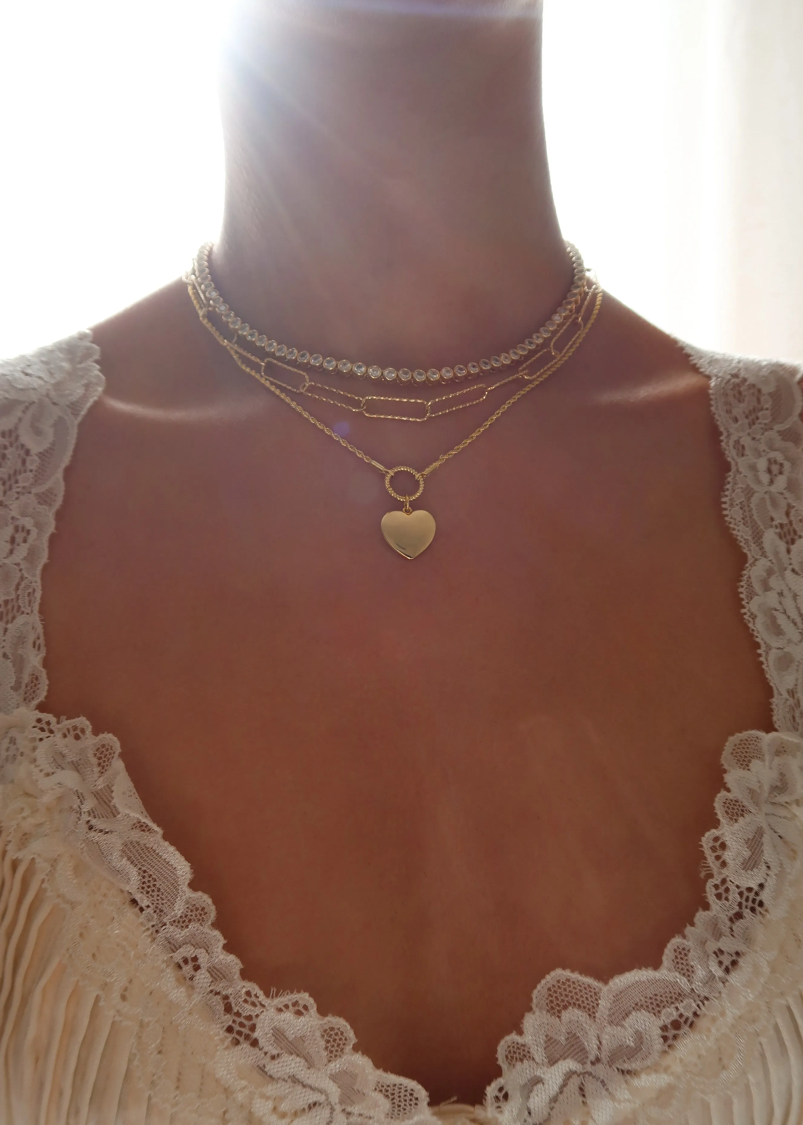 Penelope CZ Tennis Chain sold by Ten Wilde product image thumbnail 2