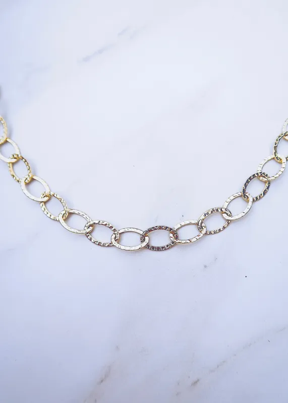 Hammered Necklace sold by Ten Wilde