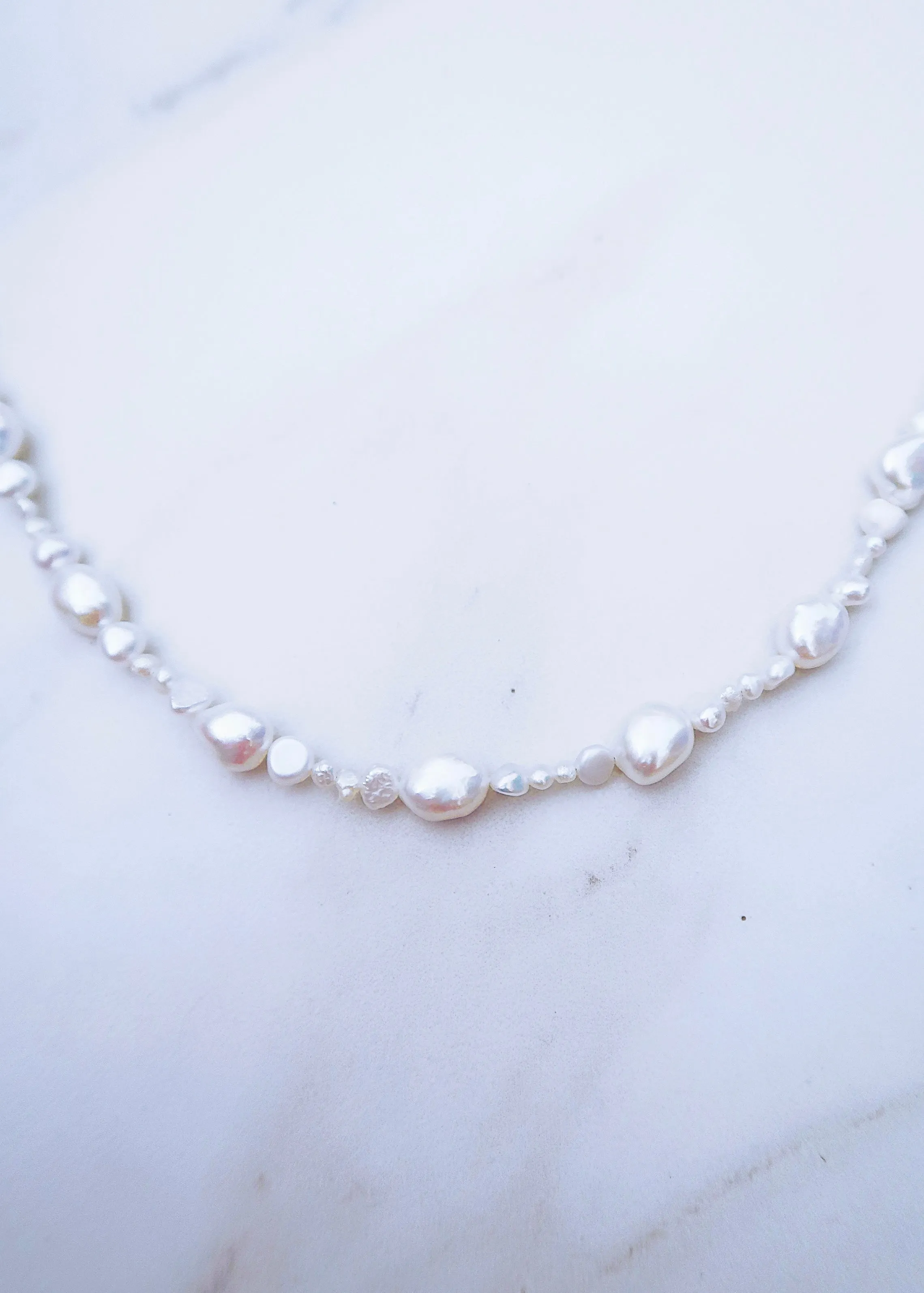 Nina Pearl Necklace sold by Ten Wilde