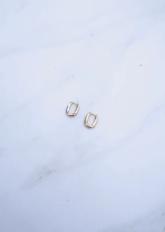 Gold Link Huggies sold by Ten Wilde