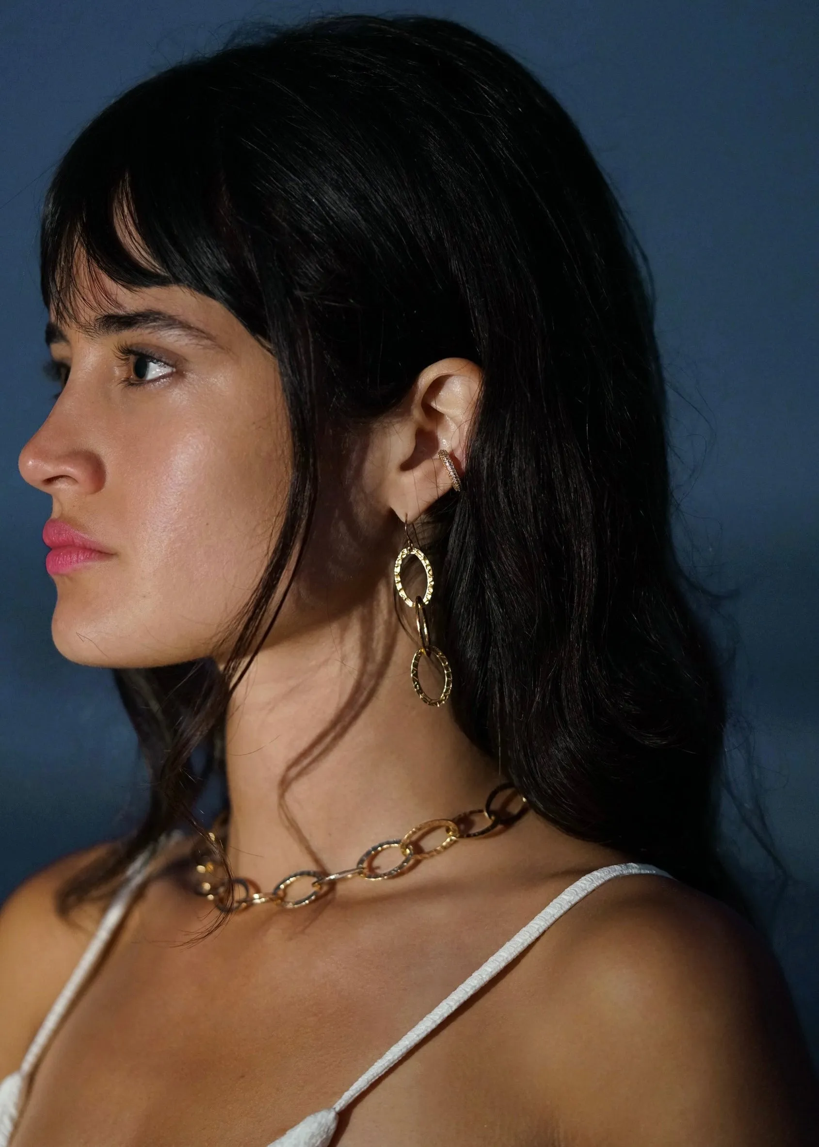 Hammered Earrings sold by Ten Wilde product image thumbnail 2