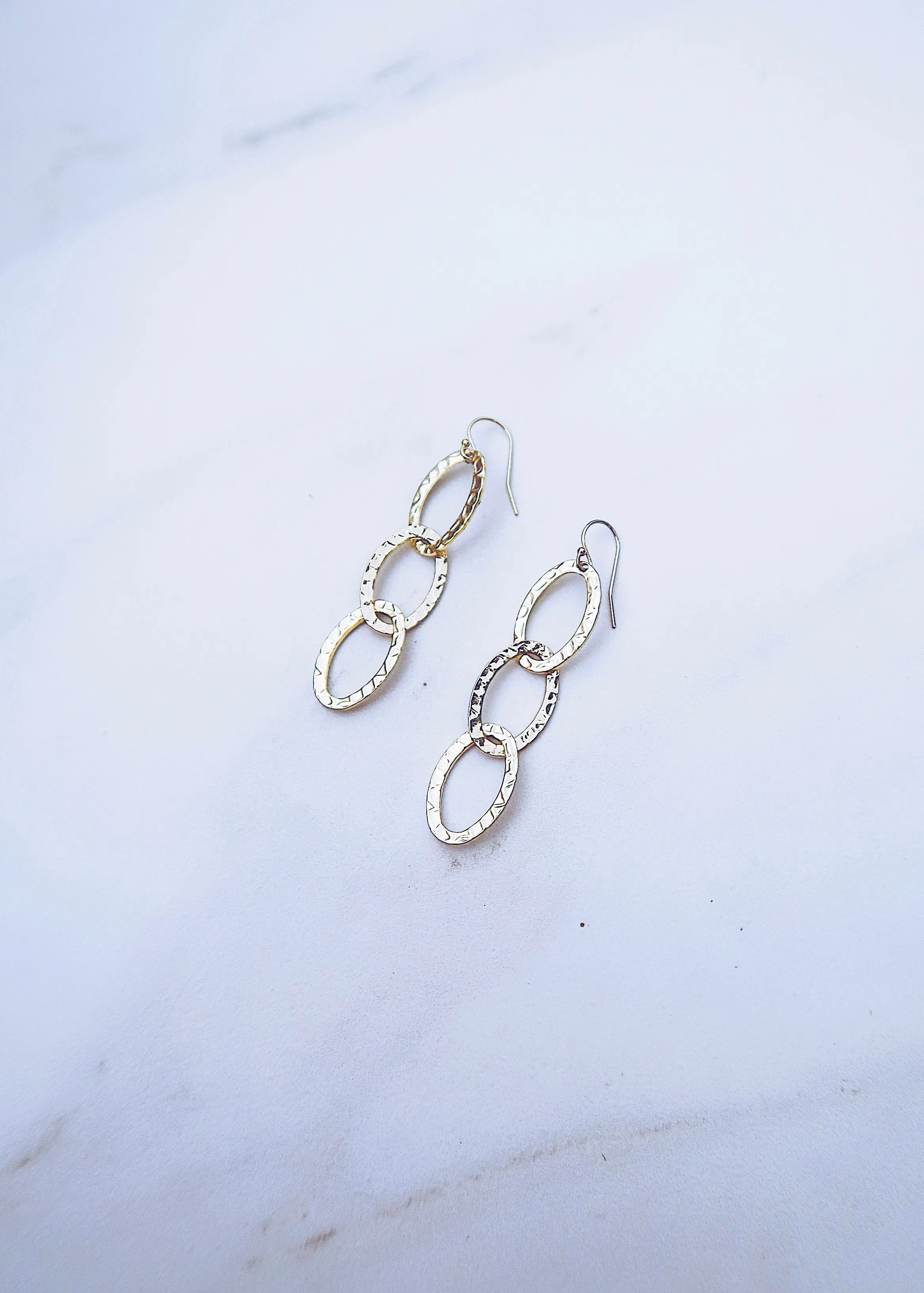 Hammered Earrings sold by Ten Wilde