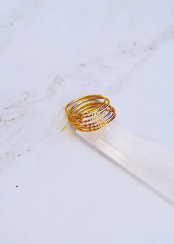 14k Gold Stacking Ring sold by Ten Wilde