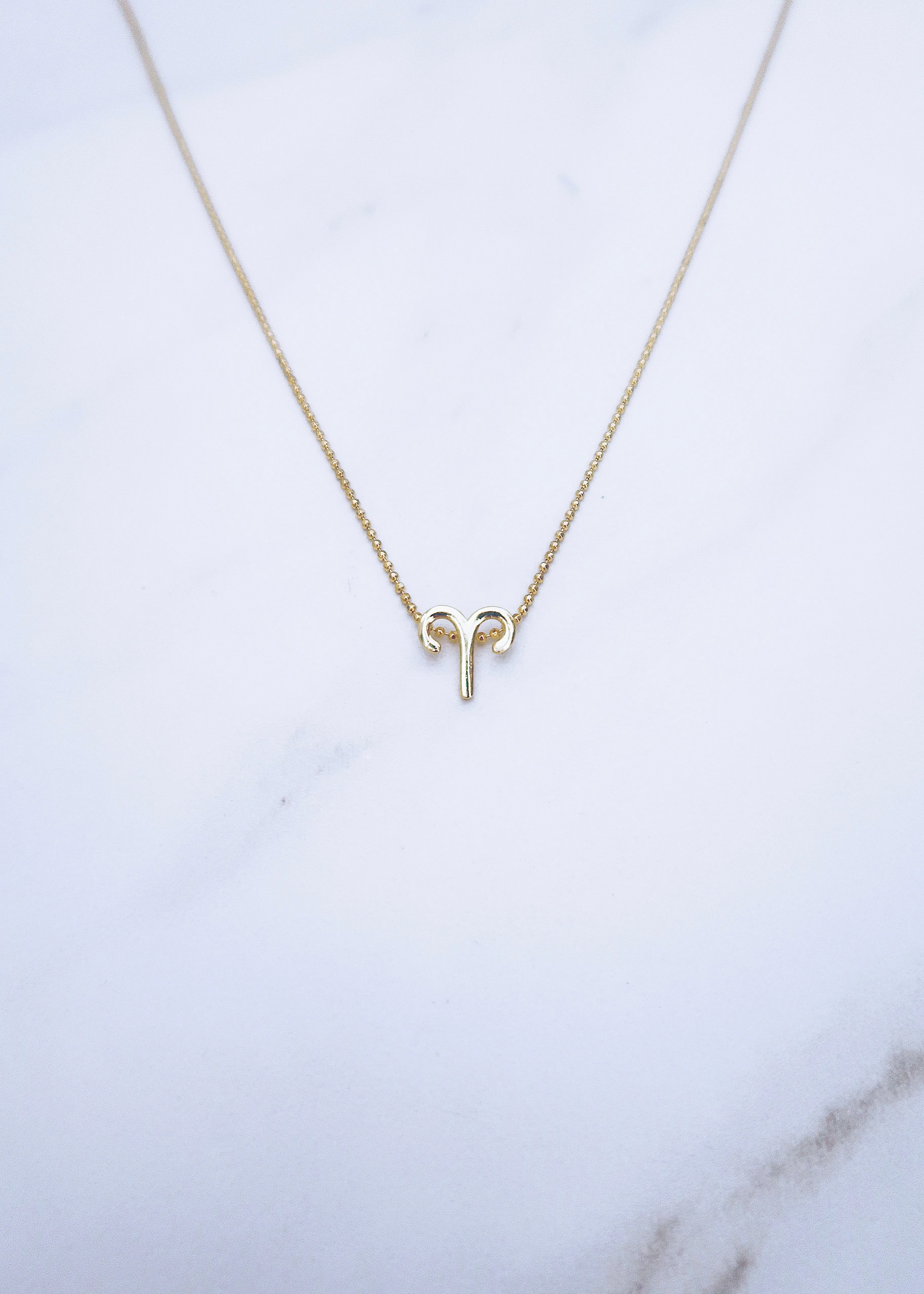 Aries Zodiac Necklace sold by Ten Wilde