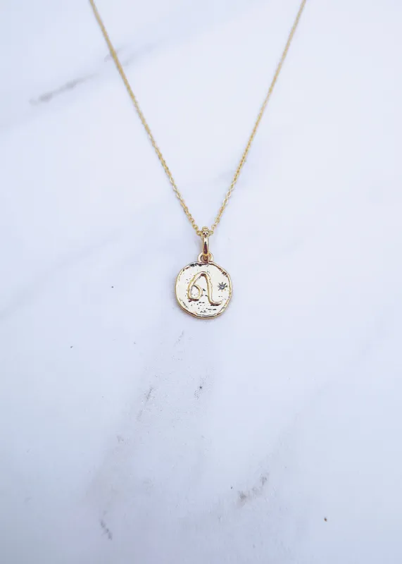 Leo Coin Necklace sold by Ten Wilde