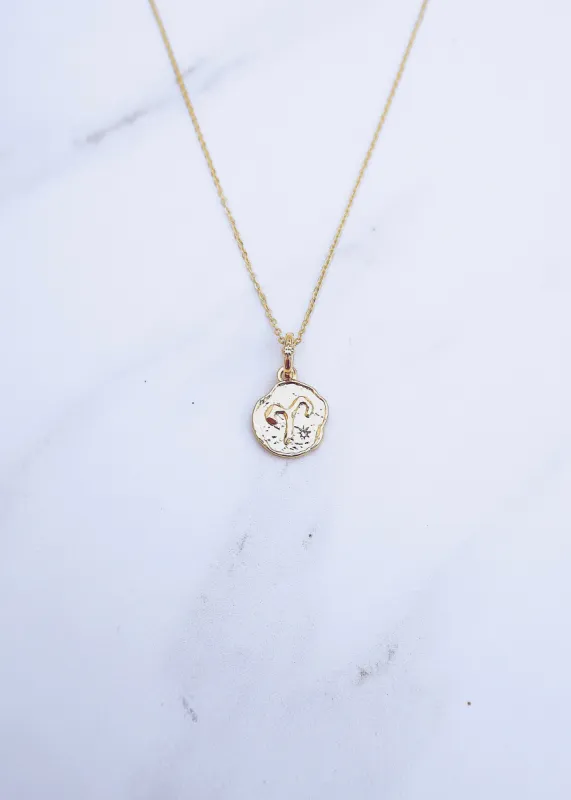 Aries Coin Necklace sold by Ten Wilde