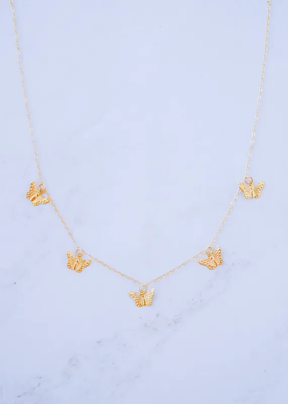 Butterfly Necklace sold by Ten Wilde