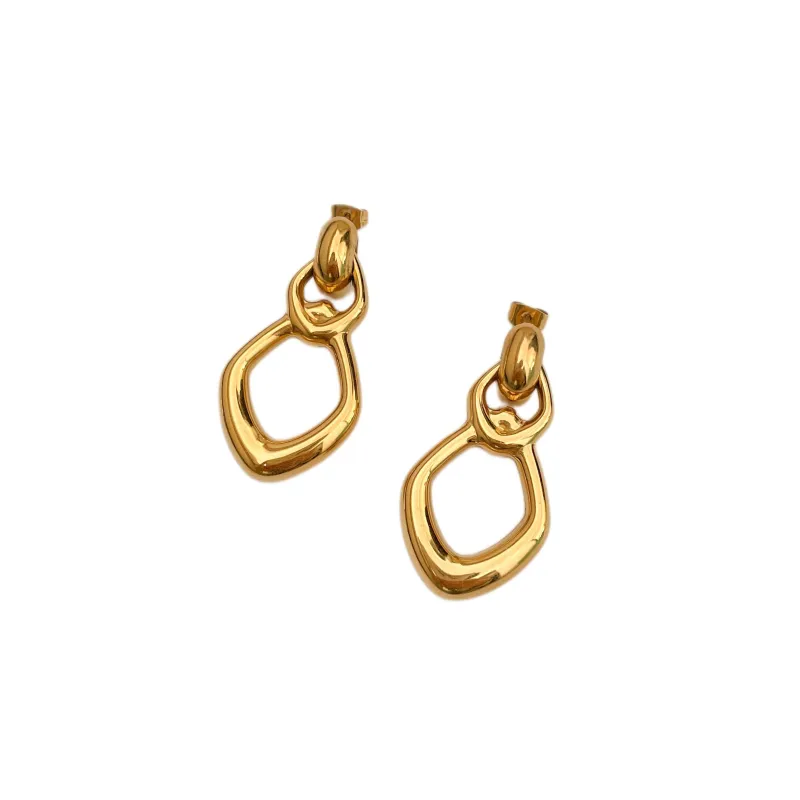 Geometric Dangle Earrings sold by Ten Wilde