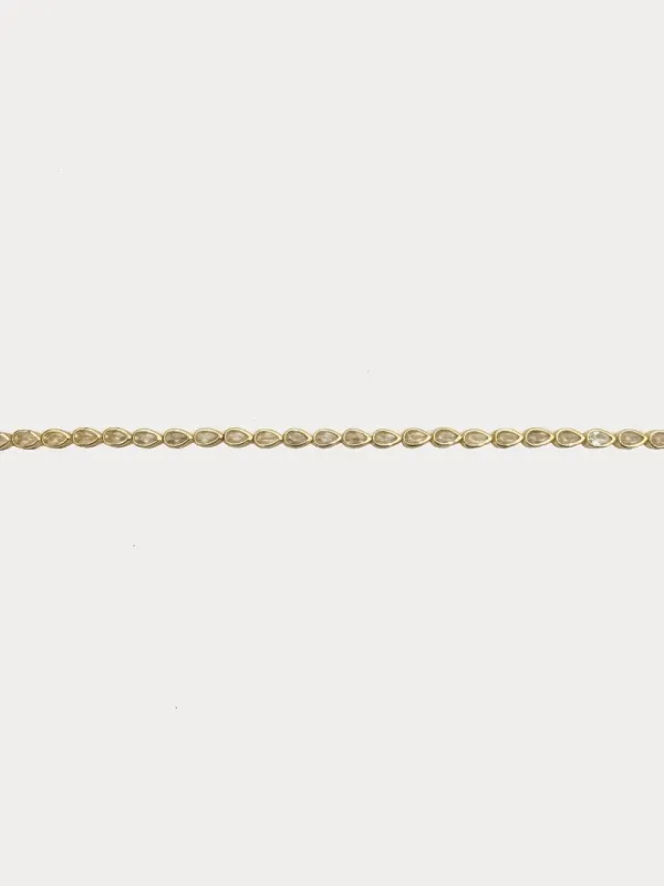Pear Tennis Bracelet sold by Ten Wilde