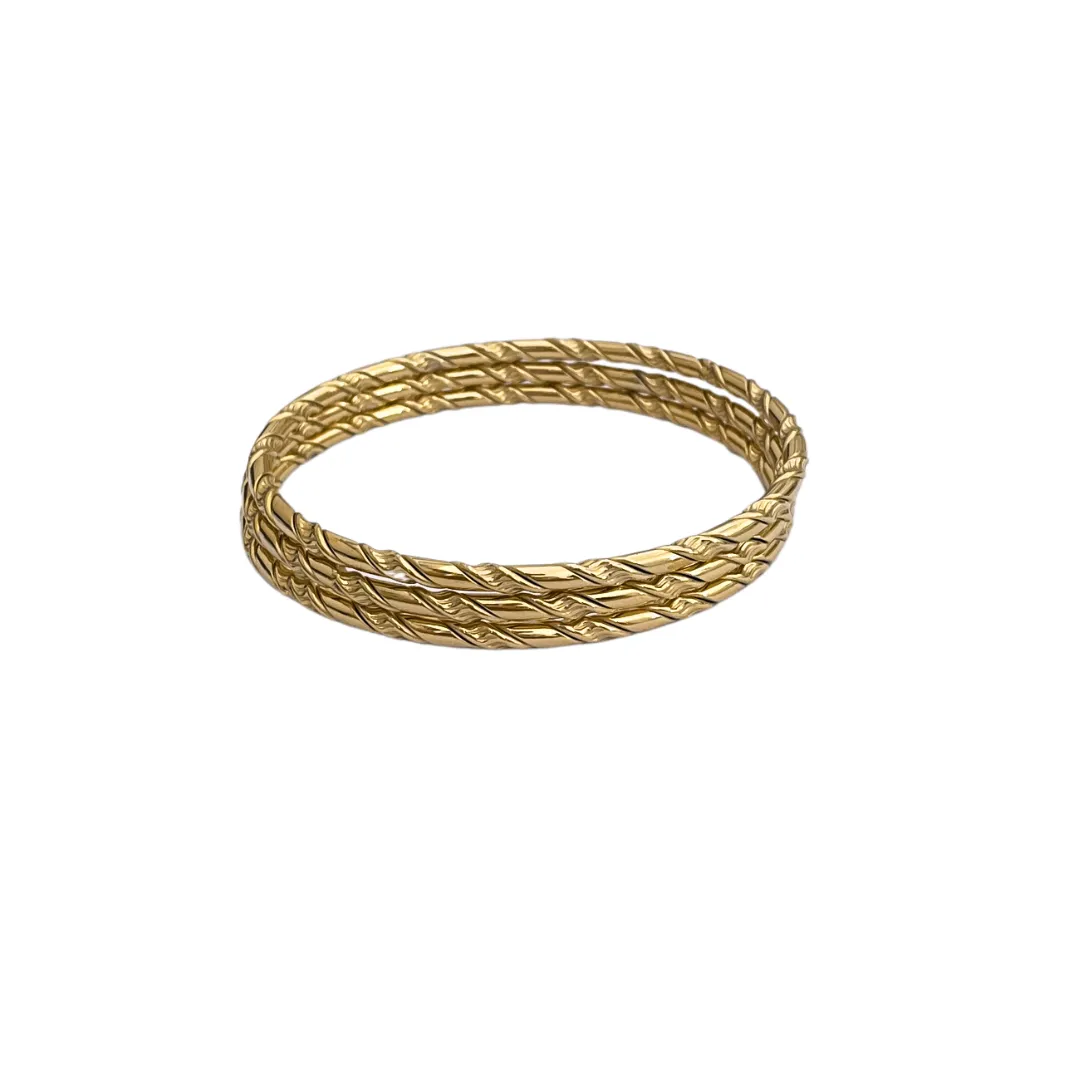 Gold Bangles sold by Ten Wilde product image thumbnail 2