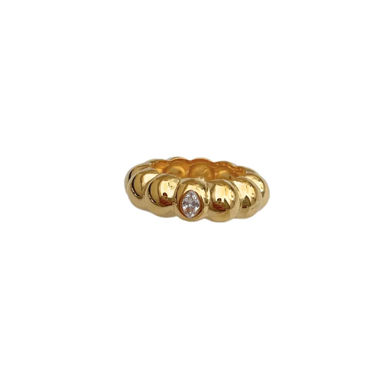 Marquise Marshmallow Ring made by Ten Wilde