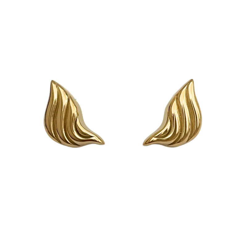 Feather Earrings made by Ten Wilde