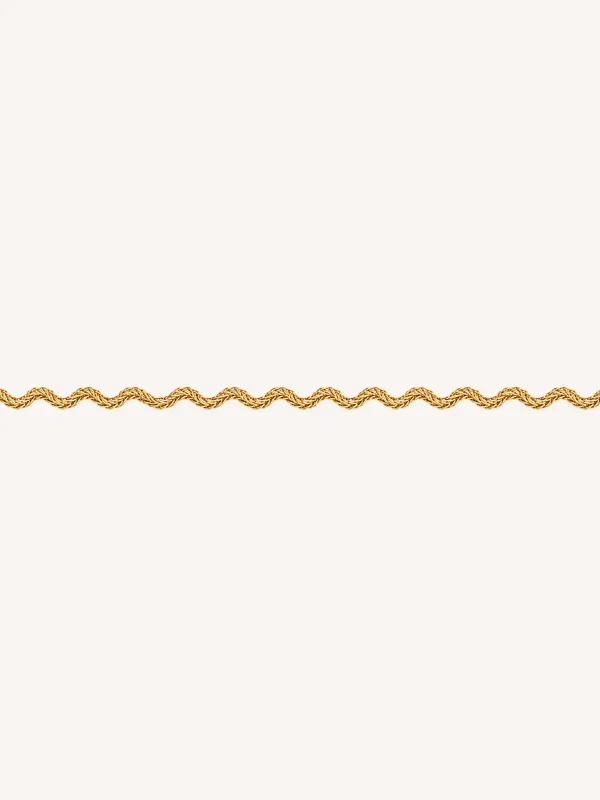 Wave Chain Bracelet made by Ten Wilde