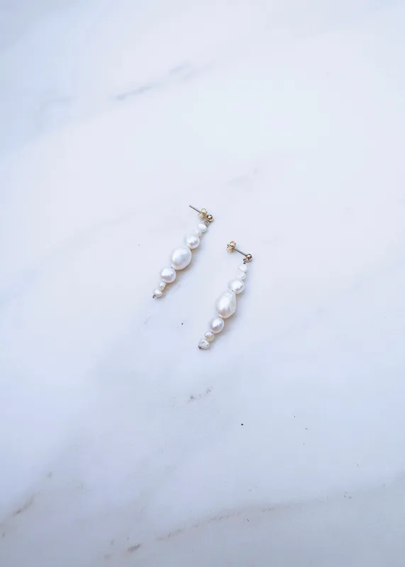 Nina Pearl Studs sold by Ten Wilde