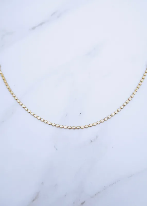 Disc Chain Necklace sold by Ten Wilde