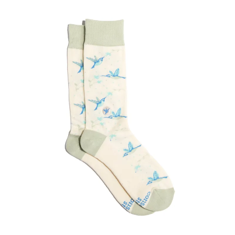 Socks that Protect Pollinators sold by Conscious Step