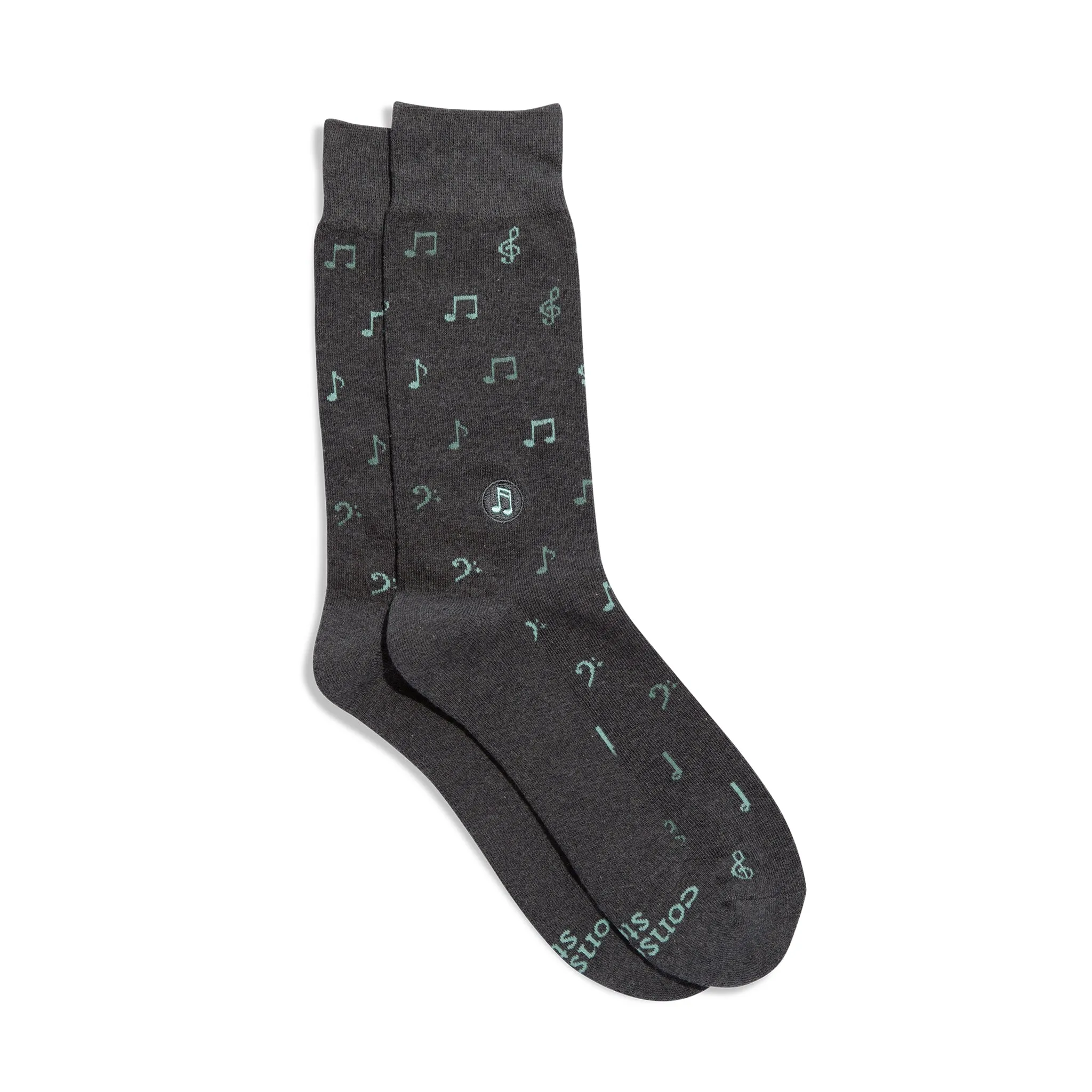 Socks that Support Music sold by Conscious Step