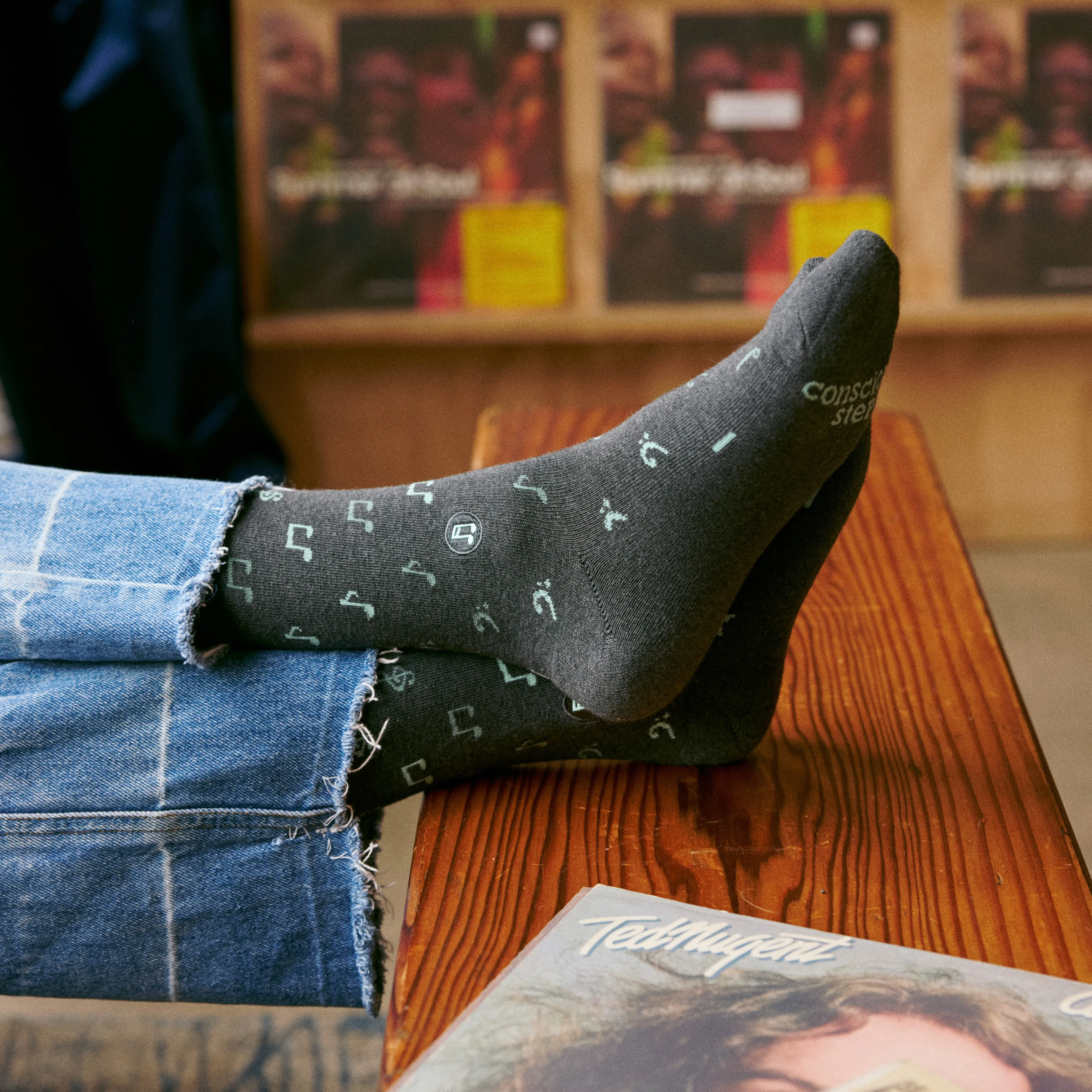 Socks that Support Music sold by Conscious Step product image thumbnail 5