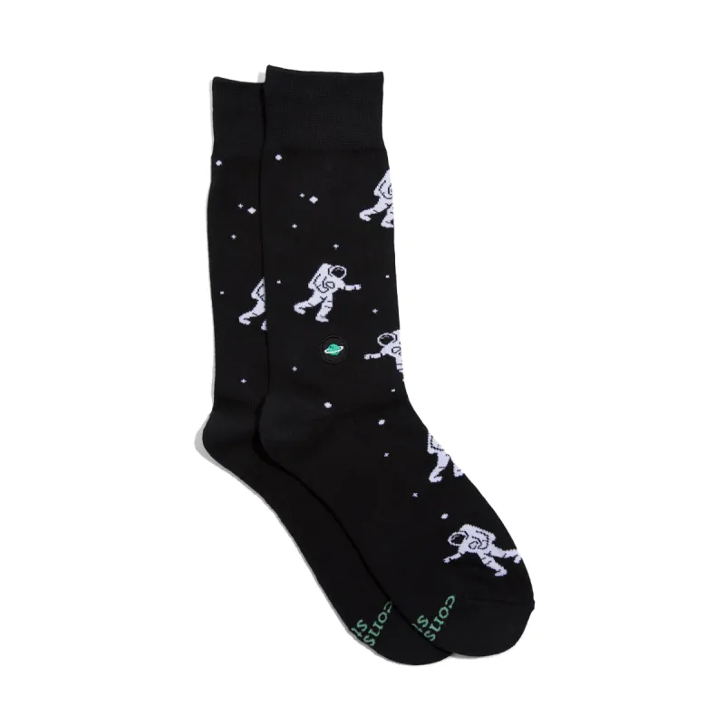 Socks that Support Space Exploration sold by Conscious Step