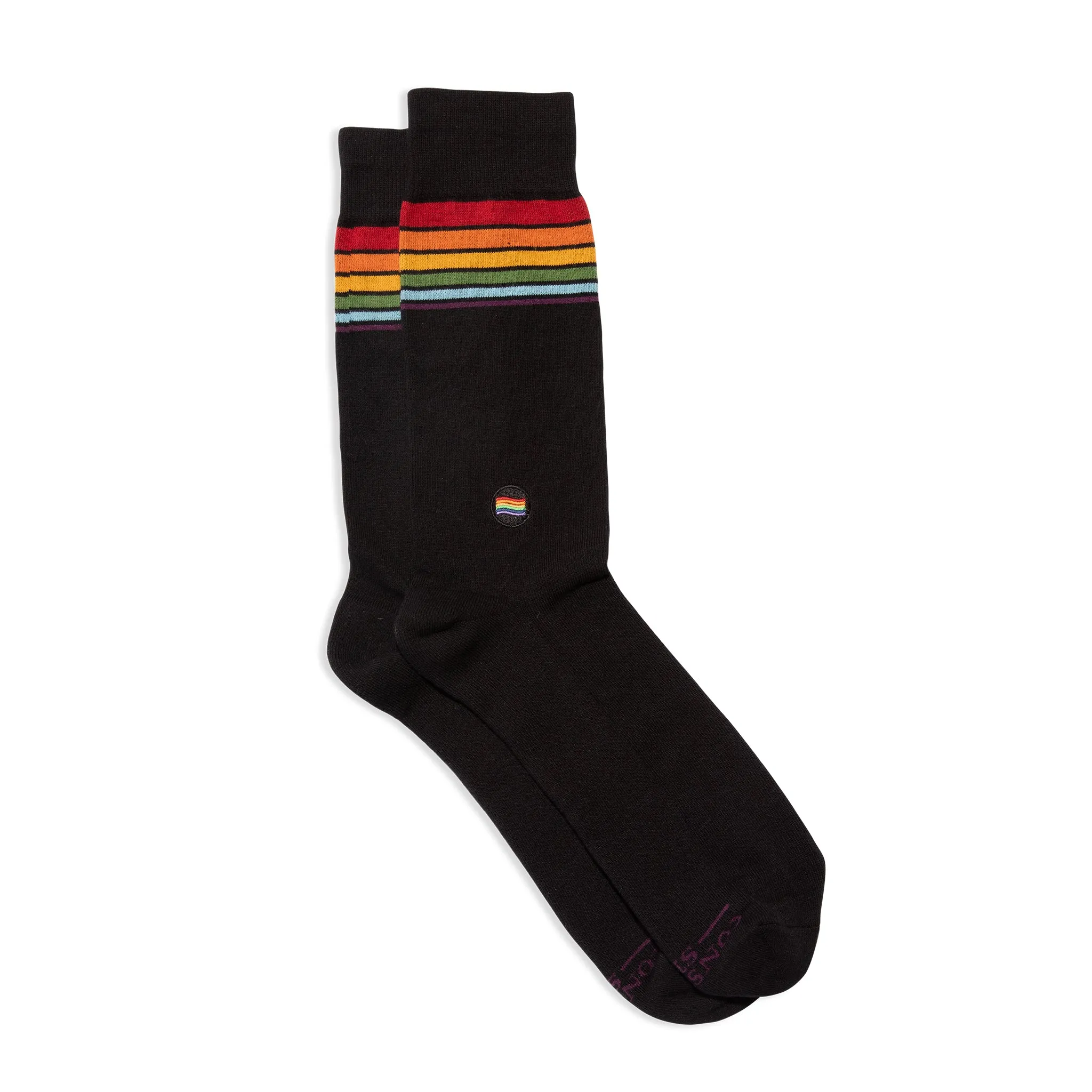 Socks that Save LGBTQ Lives sold by Conscious Step