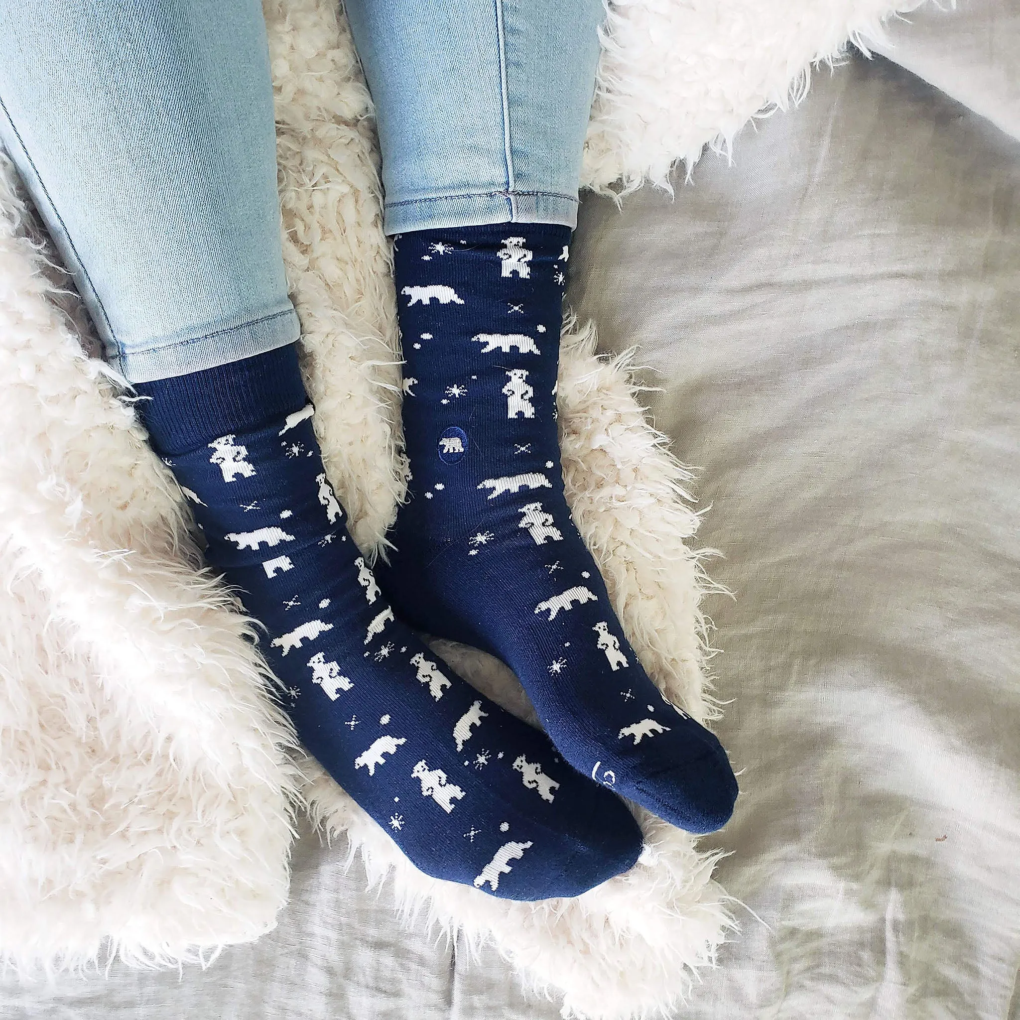 Socks that Protect Polar Bears sold by Conscious Step product image thumbnail 3