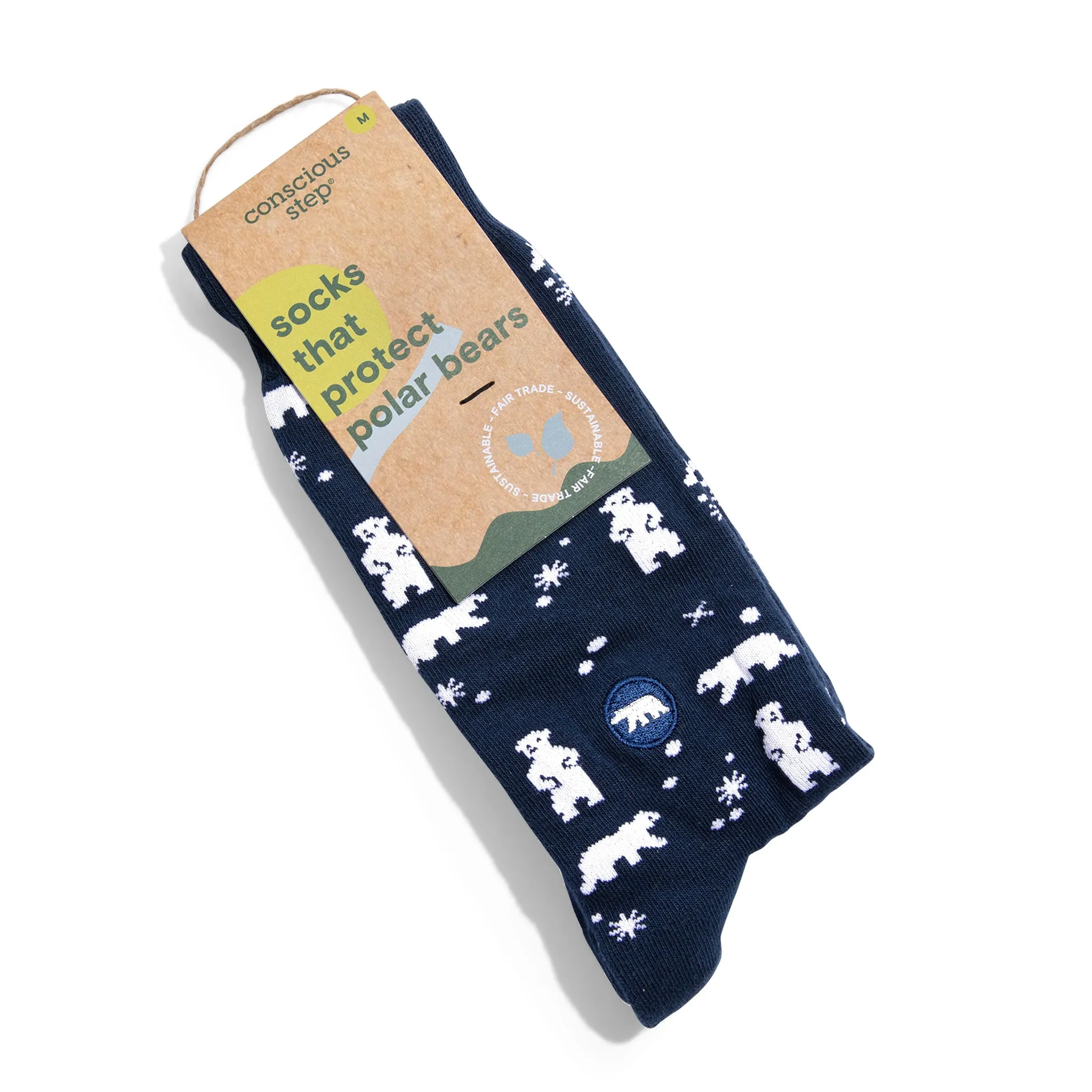 Socks that Protect Polar Bears sold by Conscious Step product image thumbnail 2