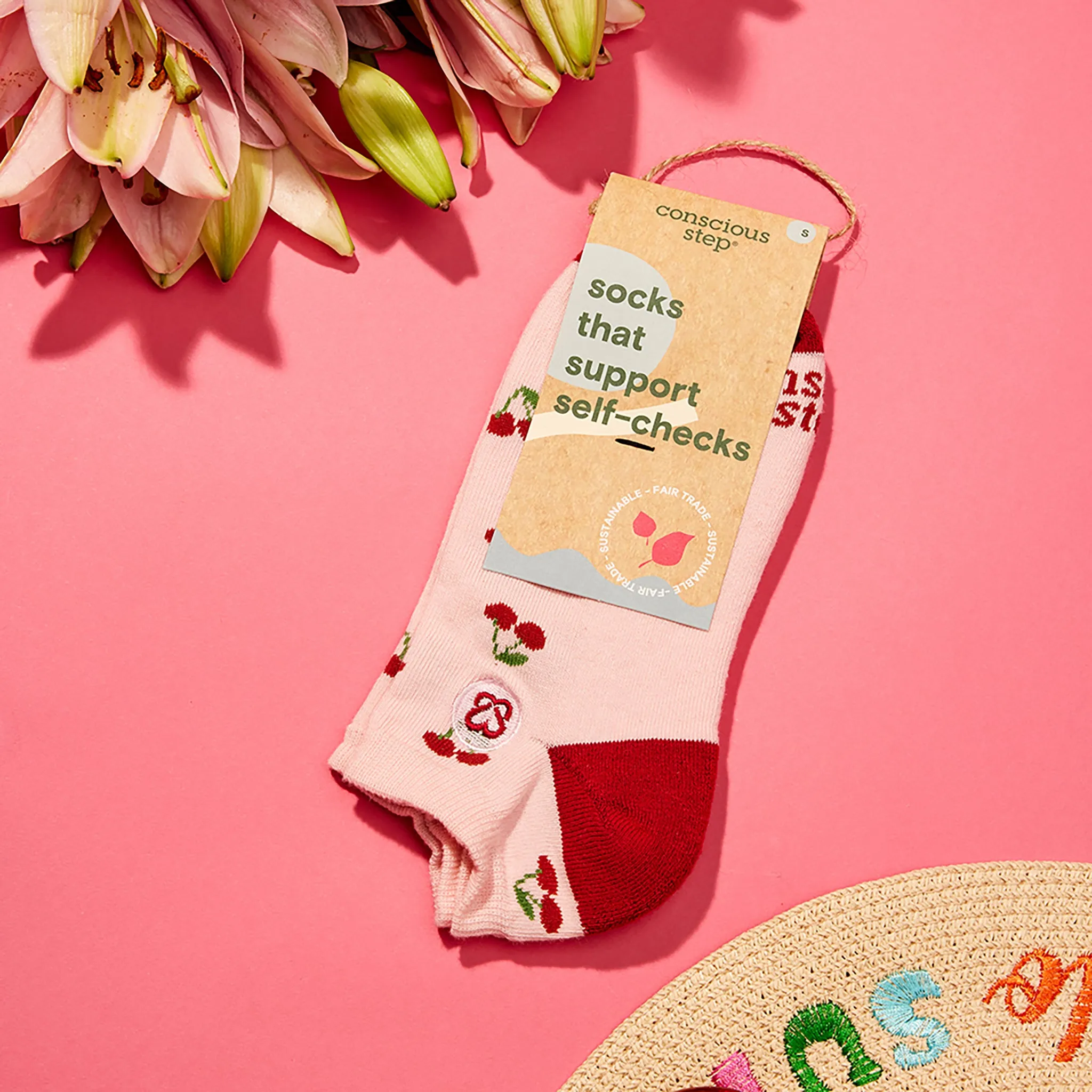 Socks that Support Self-Checks sold by Conscious Step product image thumbnail 3