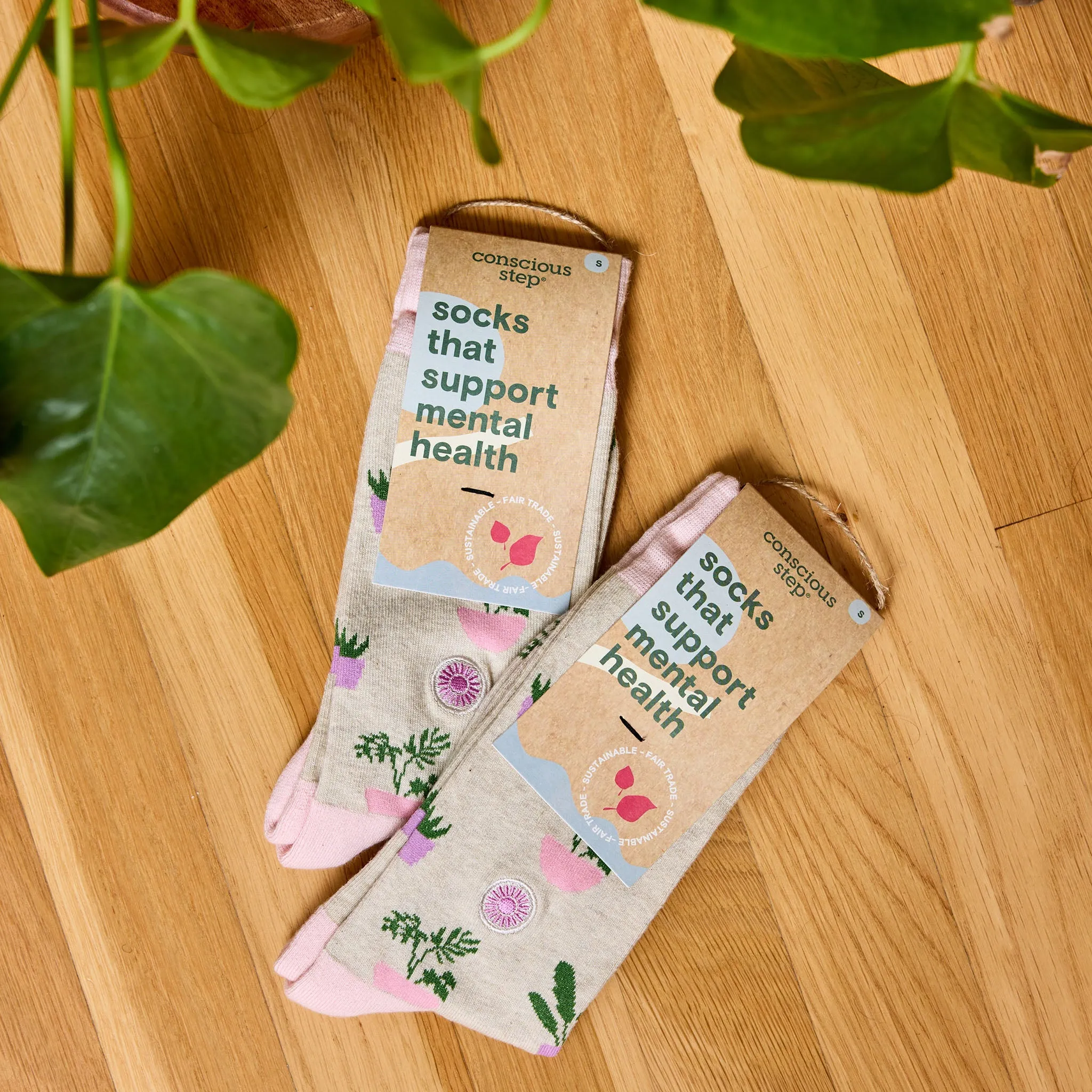 Socks that Support Mental Health sold by Conscious Step product image thumbnail 3
