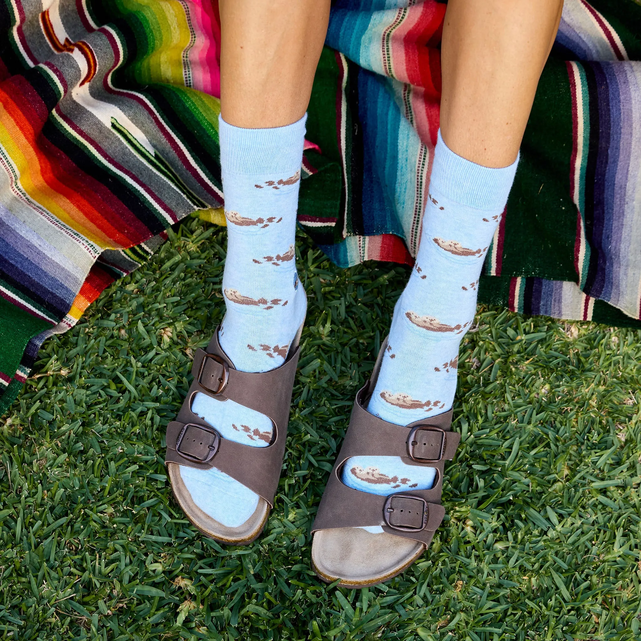 Socks that Protect Sea Otters sold by Conscious Step product image thumbnail 4