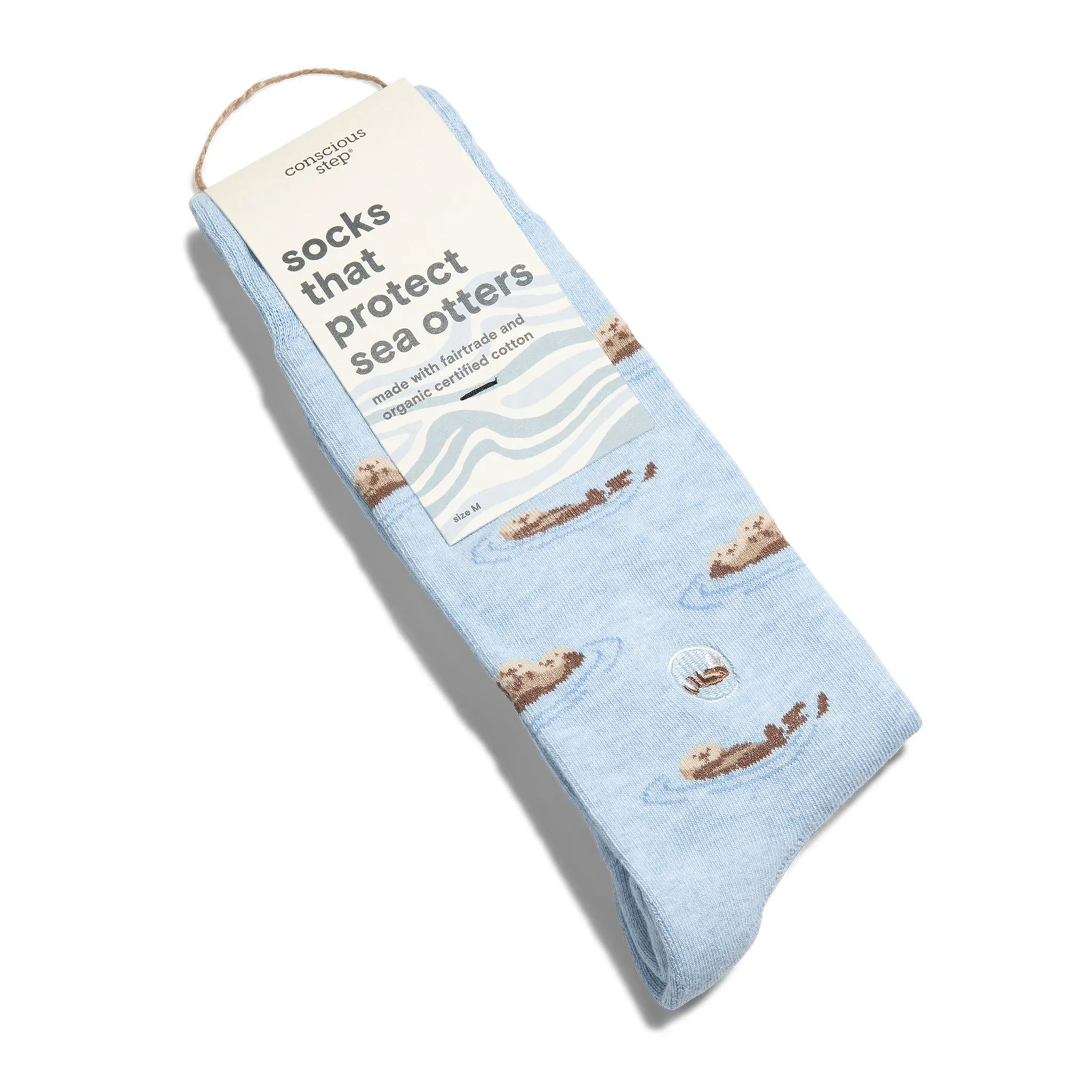 Socks that Protect Sea Otters sold by Conscious Step product image thumbnail 2