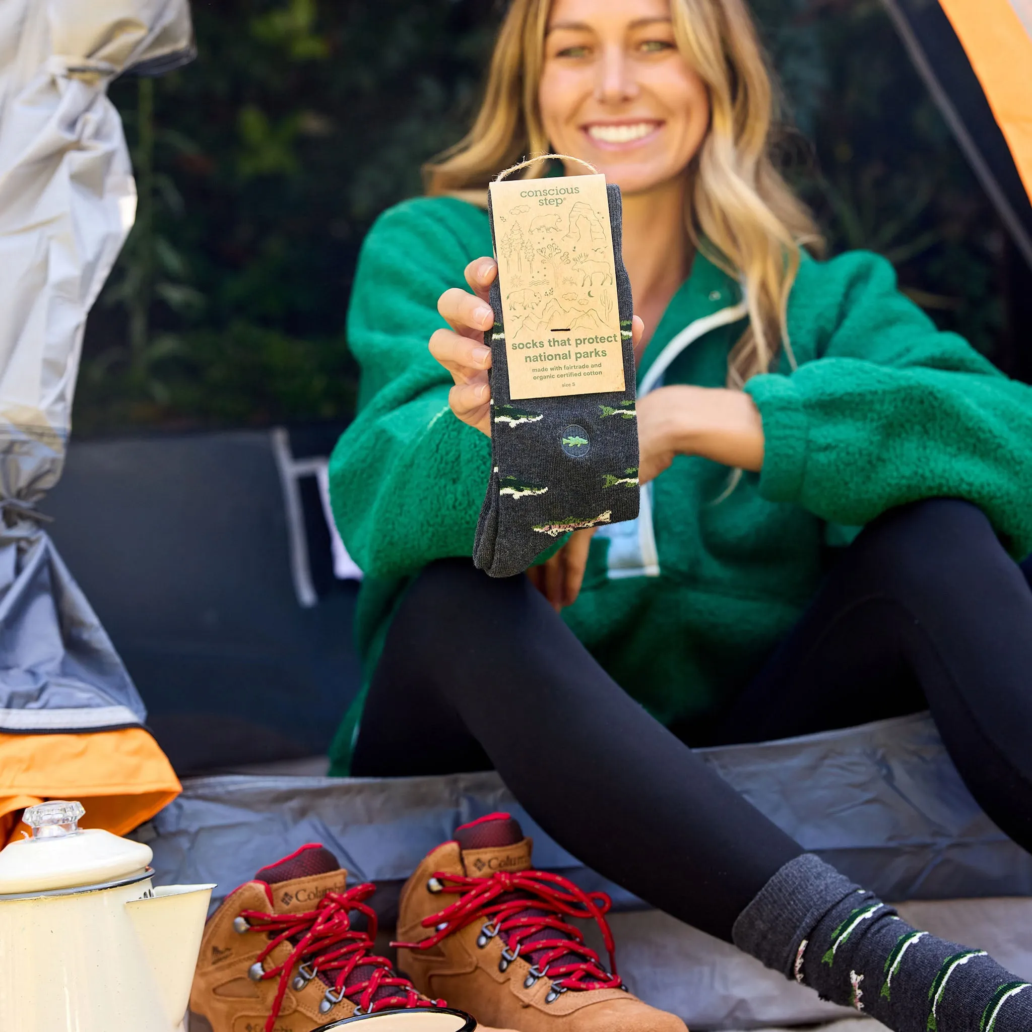 Socks that Protect National Parks sold by Conscious Step product image thumbnail 4