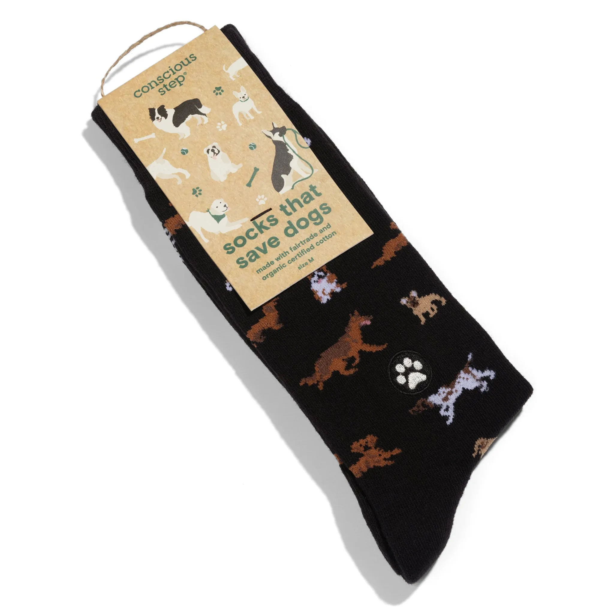 Socks that Save Dogs sold by Conscious Step product image thumbnail 2