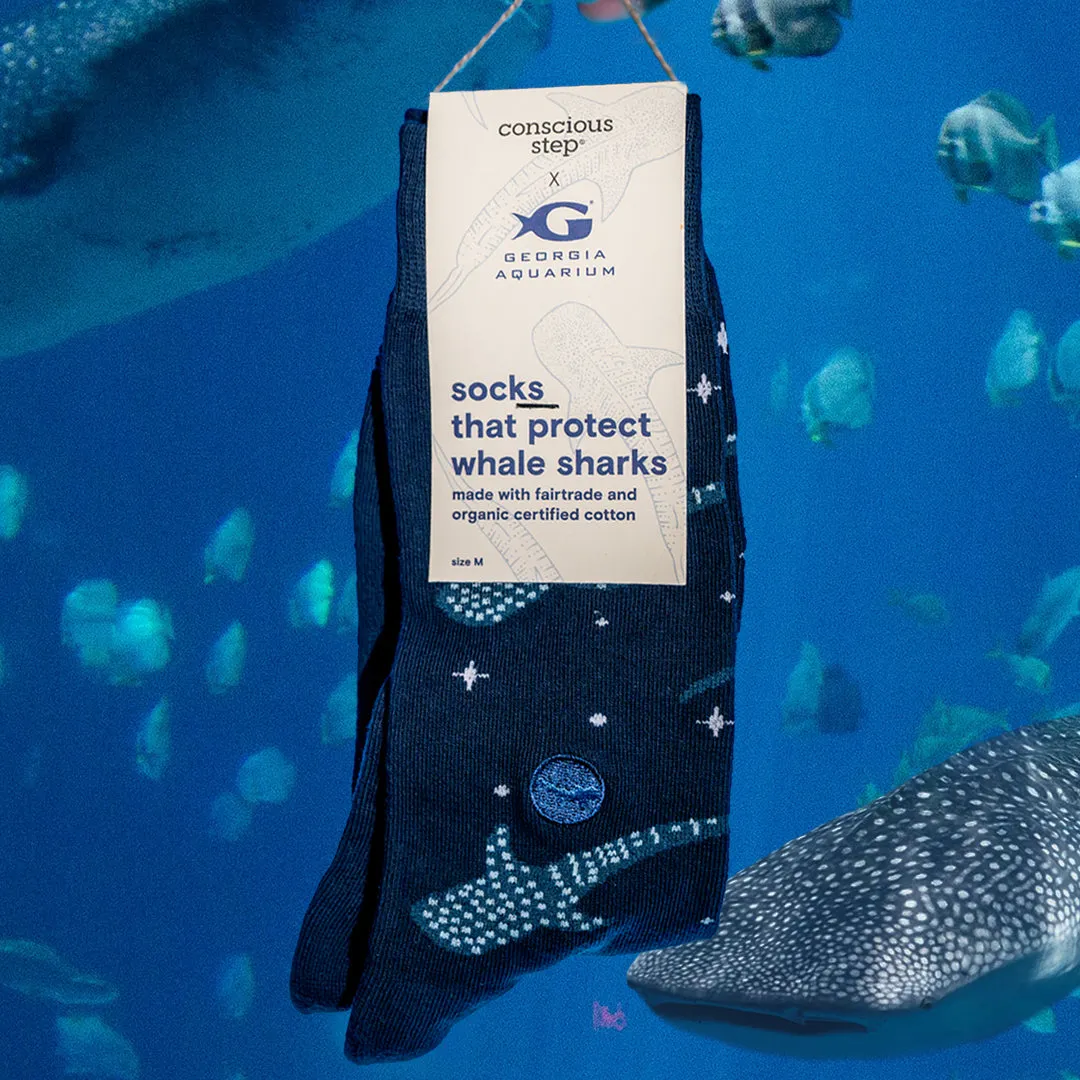 Socks that Protect Whale Sharks sold by Conscious Step product image thumbnail 2
