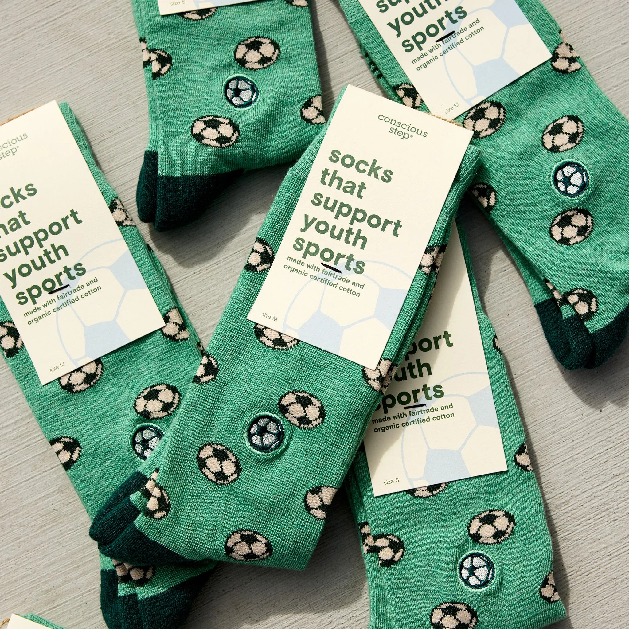 Socks that Support Youth Sports sold by Conscious Step product image thumbnail 3