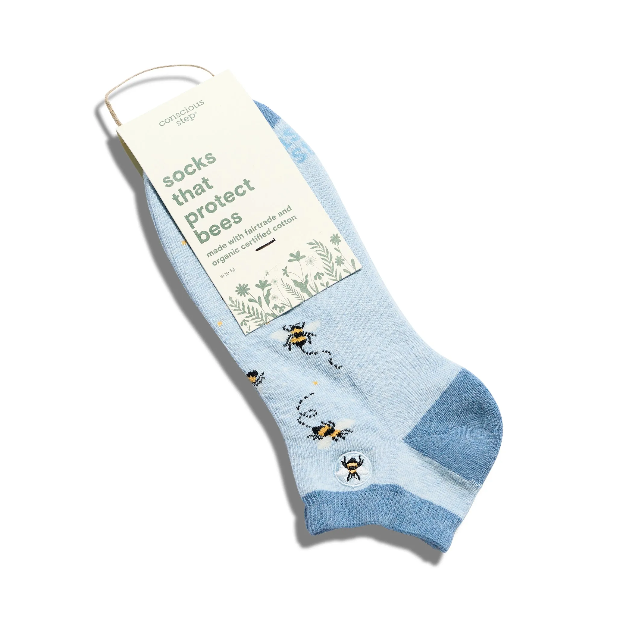 Socks that Protect Bees sold by Conscious Step product image thumbnail 2