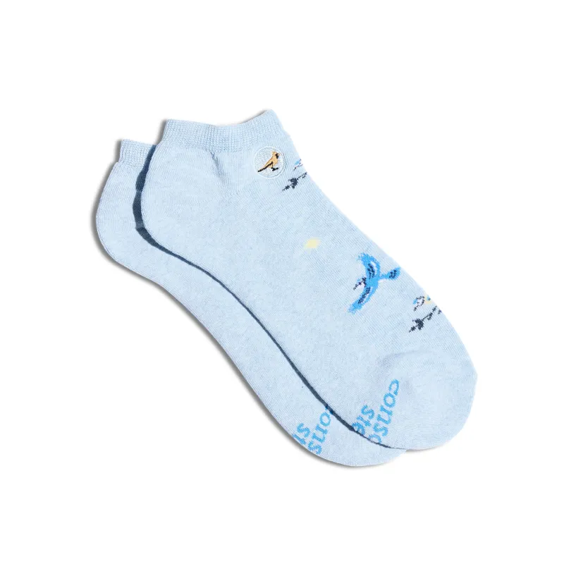 Socks that Protect Songbirds sold by Conscious Step