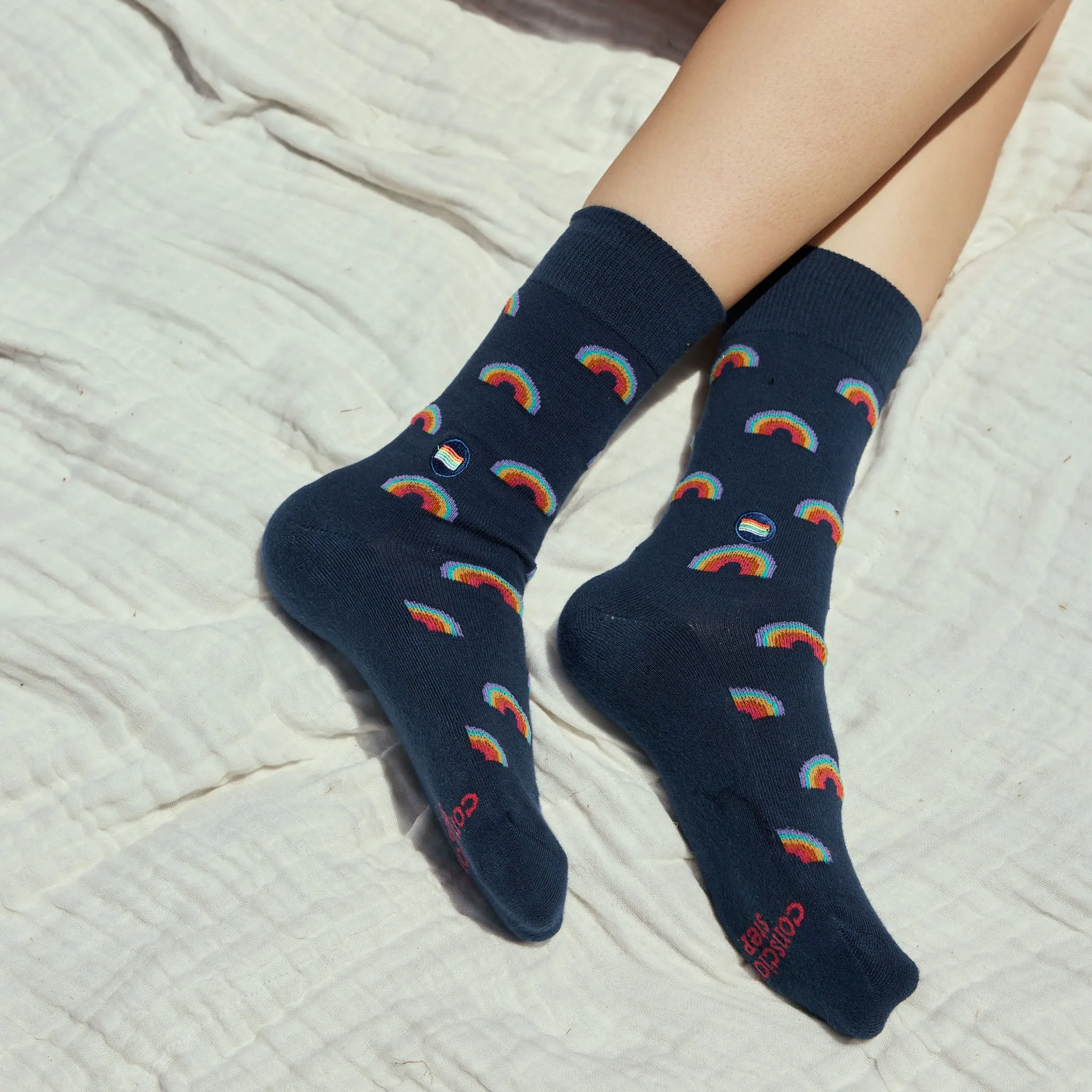 Socks that Save LGBTQ Lives sold by Conscious Step product image thumbnail 5