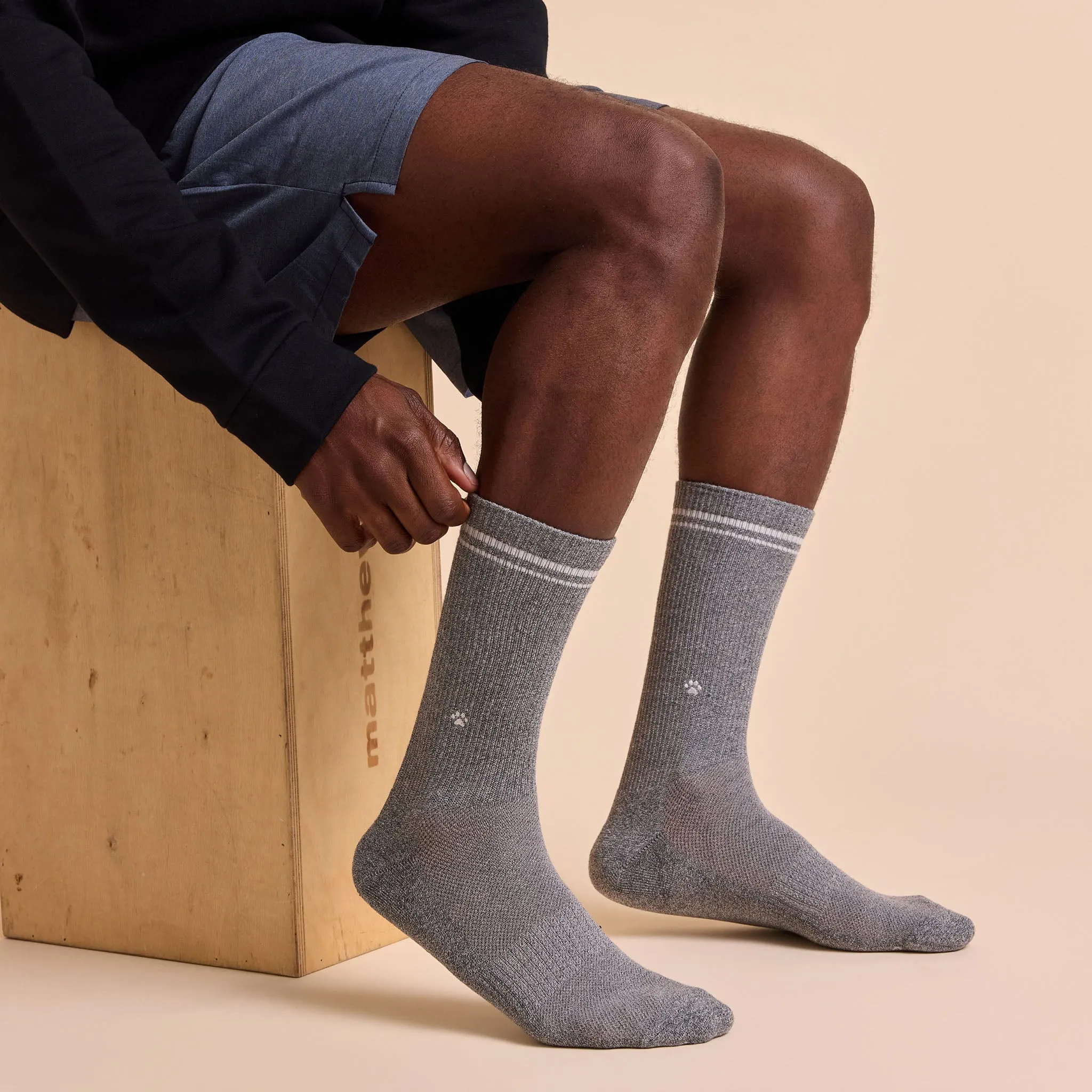 Comfort Crew Socks that Save Dogs sold by Conscious Step product image thumbnail 4