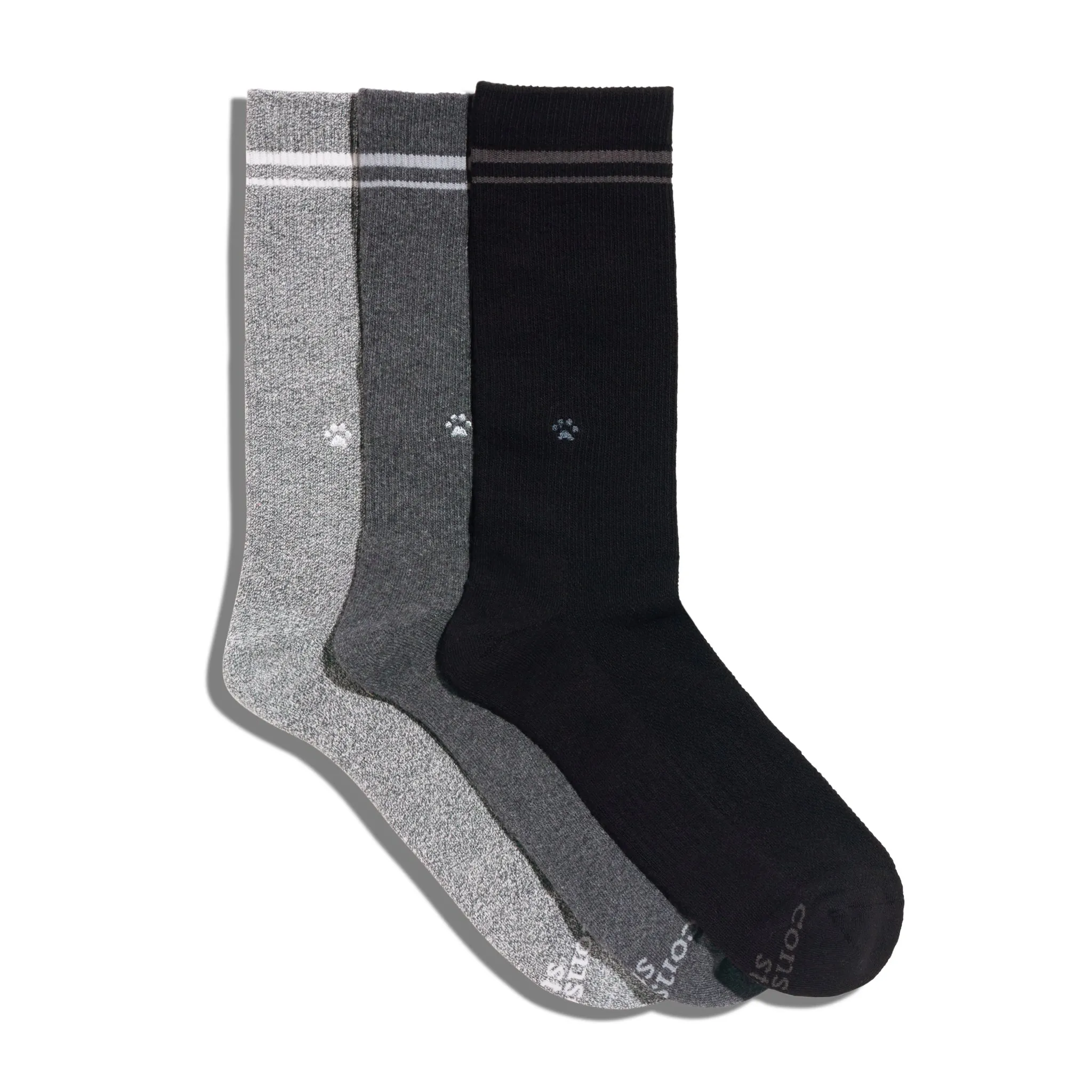 Comfort Crew Socks that Save Dogs sold by Conscious Step