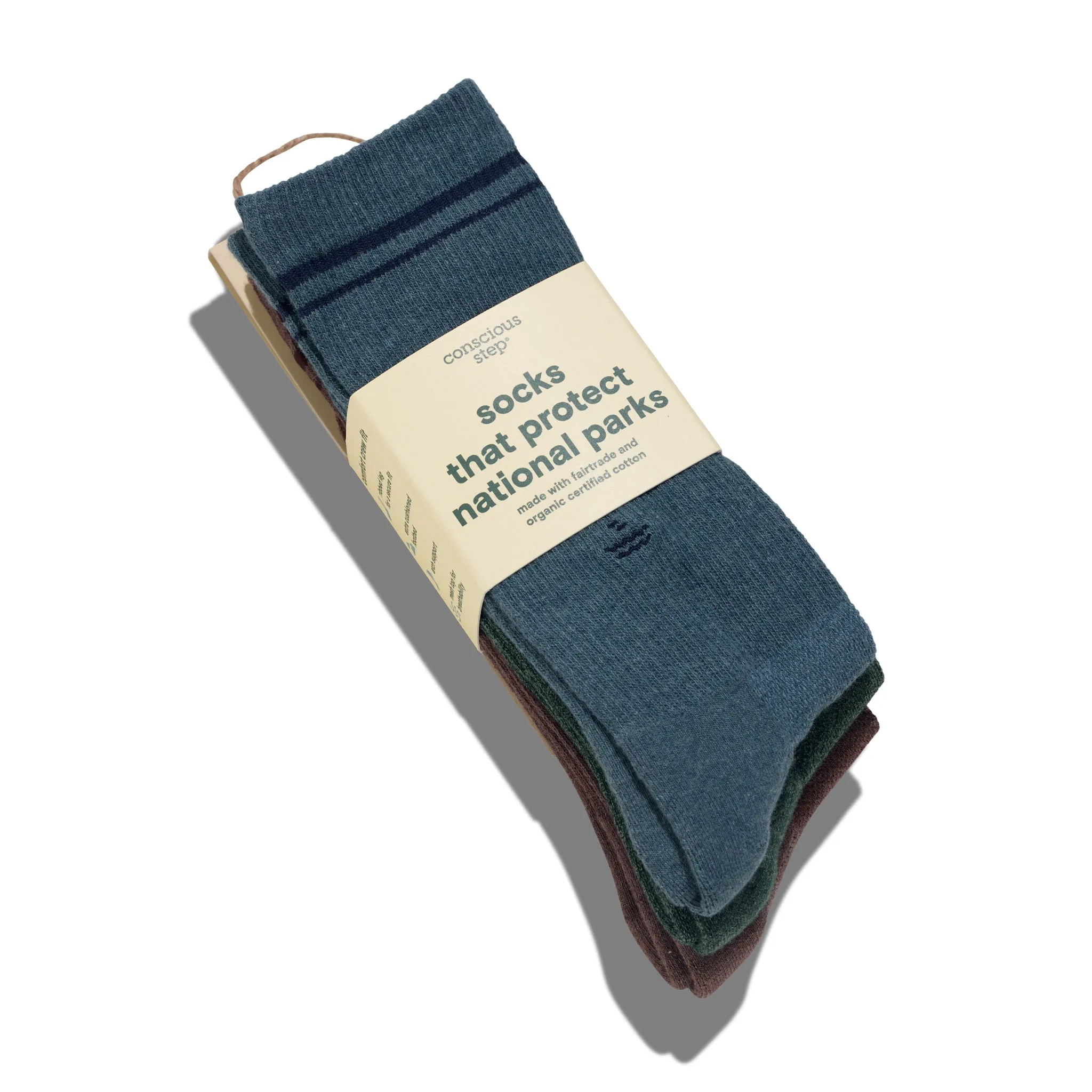 Comfort Crew Socks that Protect National Parks sold by Conscious Step product image thumbnail 2
