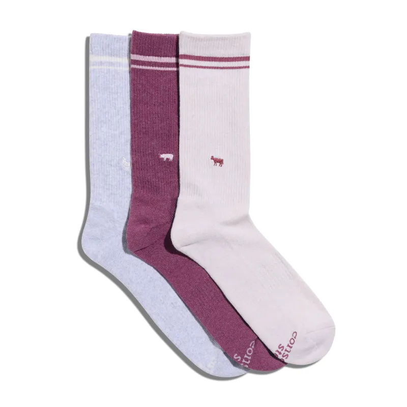 Comfort Crew Socks that Save Farm Animals sold by Conscious Step
