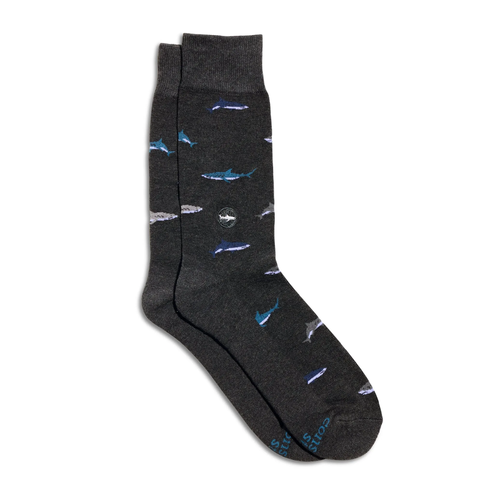 Socks that Protect Sharks sold by Conscious Step