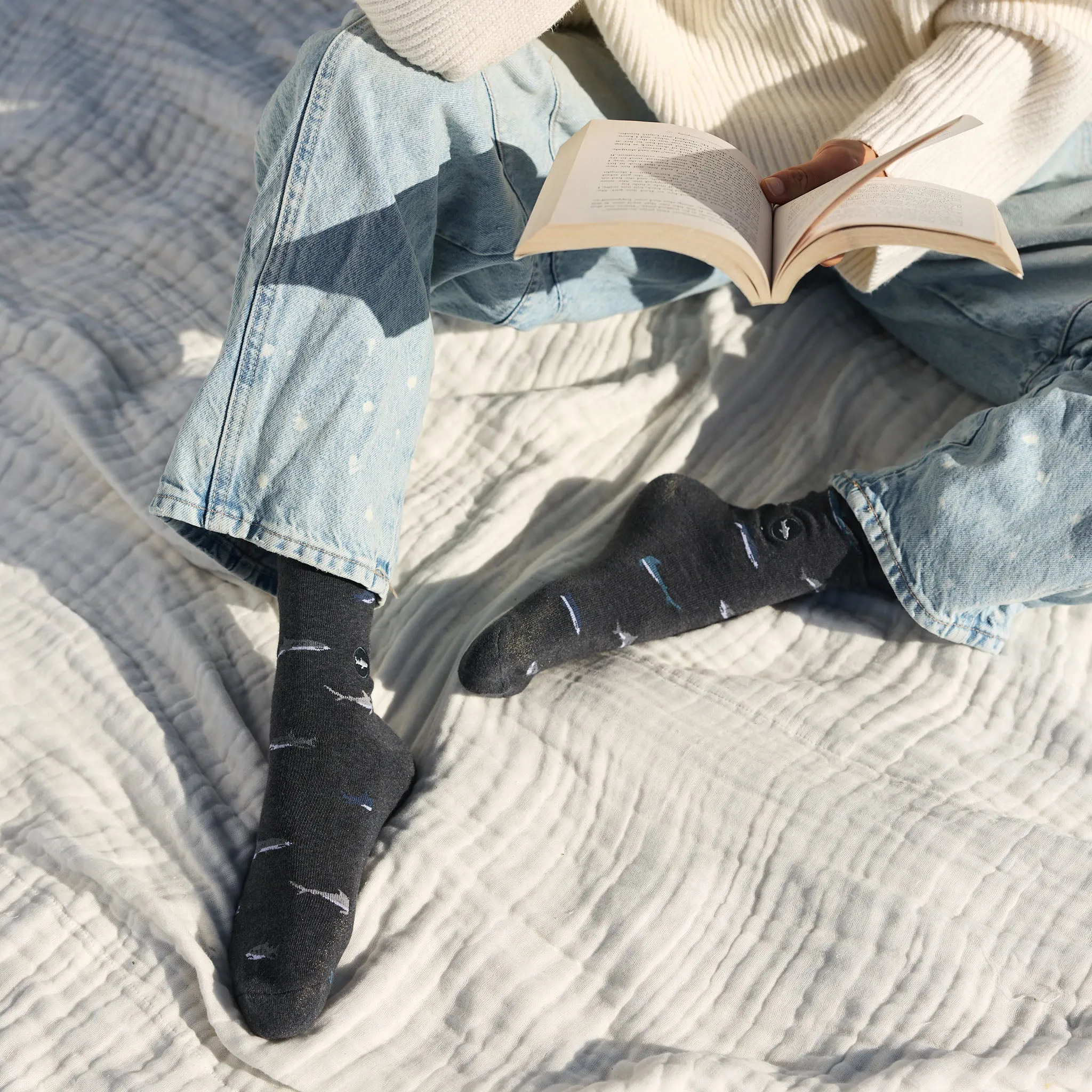 Socks that Protect Sharks sold by Conscious Step product image thumbnail 3