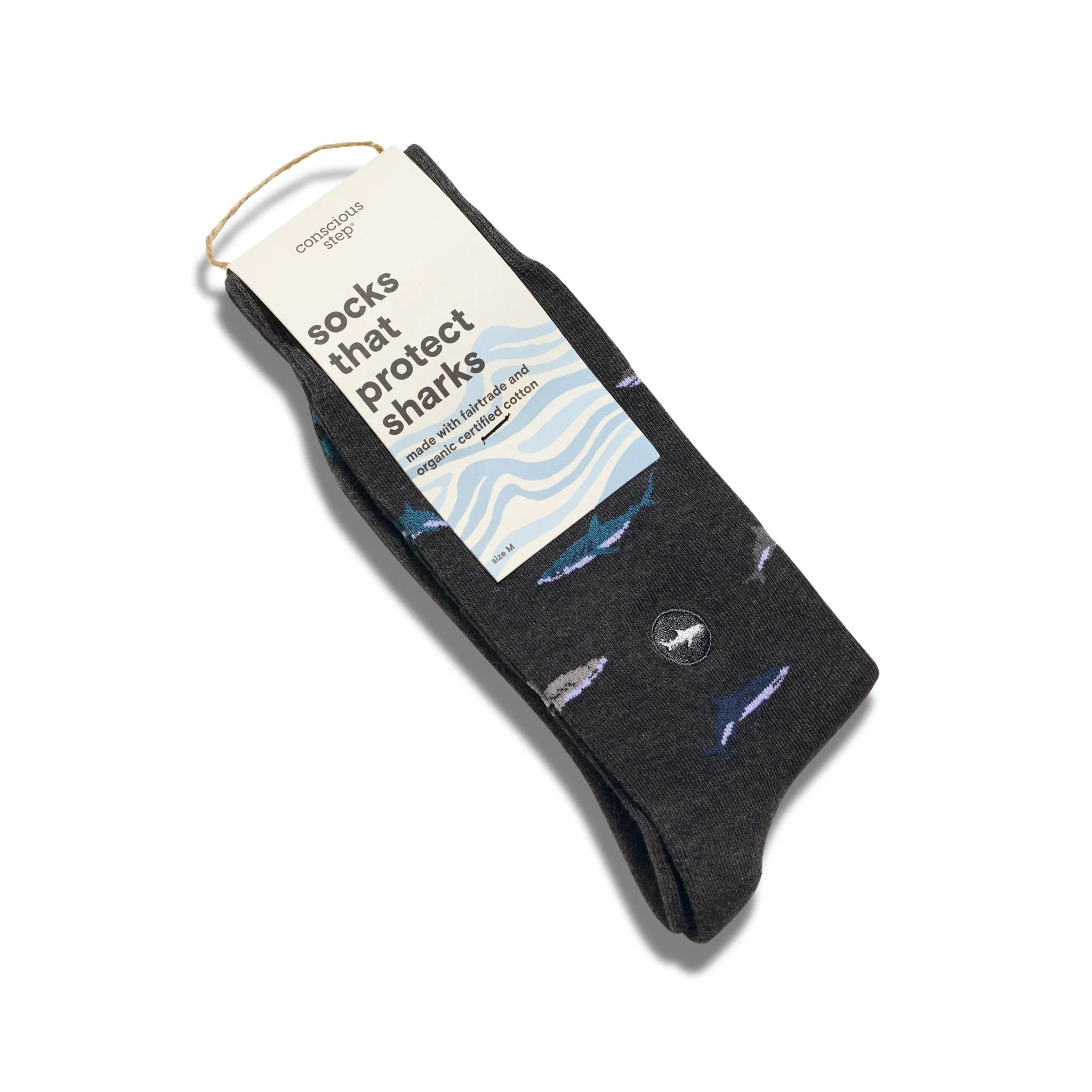 Socks that Protect Sharks sold by Conscious Step product image thumbnail 2