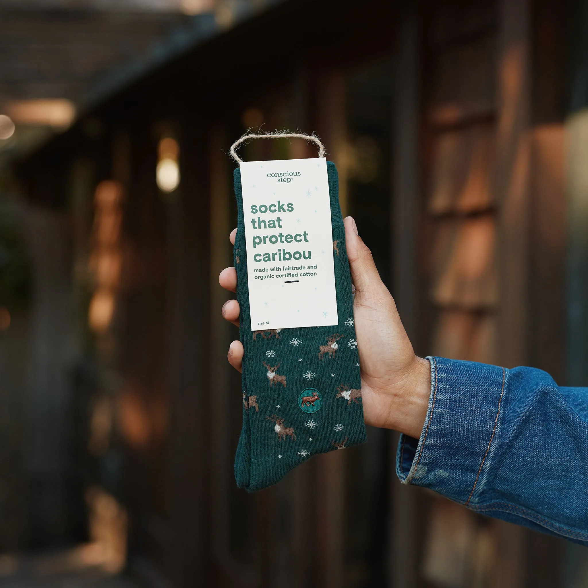 Socks that Protect Caribou sold by Conscious Step product image thumbnail 2