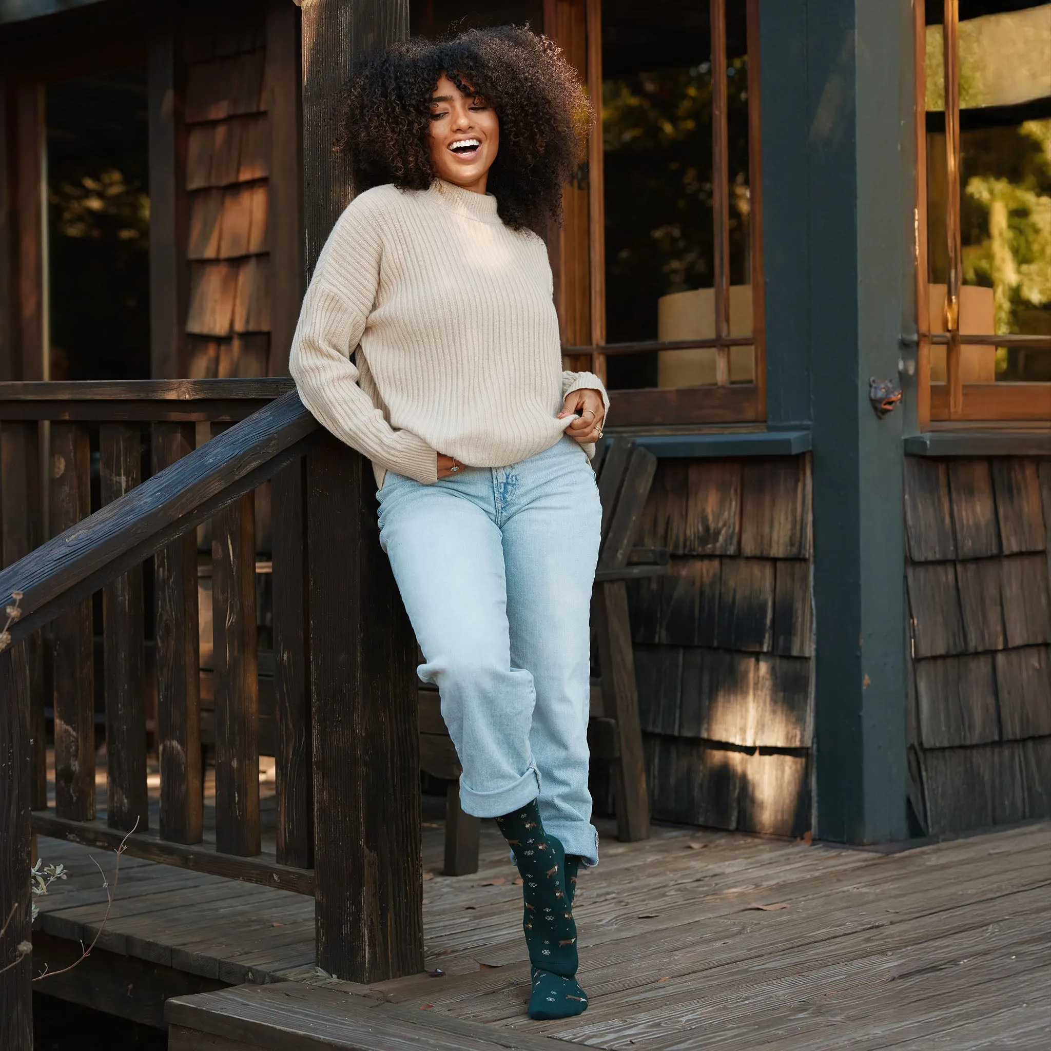 Socks that Protect Caribou sold by Conscious Step product image thumbnail 5