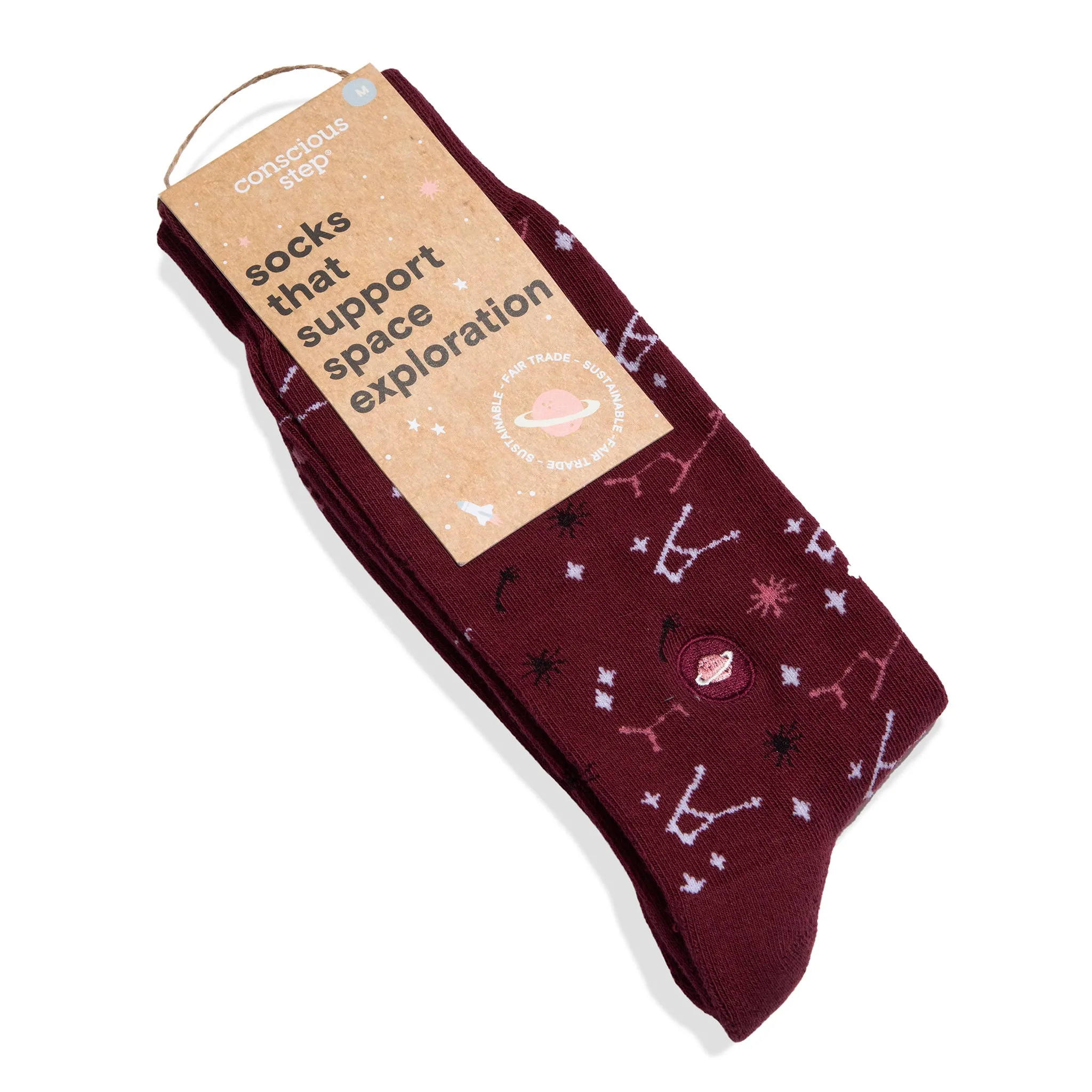 Socks that Support Space Exploration sold by Conscious Step product image thumbnail 2